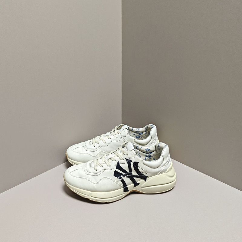 Gucci Gucci Rhyton Low-Top Sneakers for Men 0079 Size US 12 / EU 45 - 1 Thumbnail