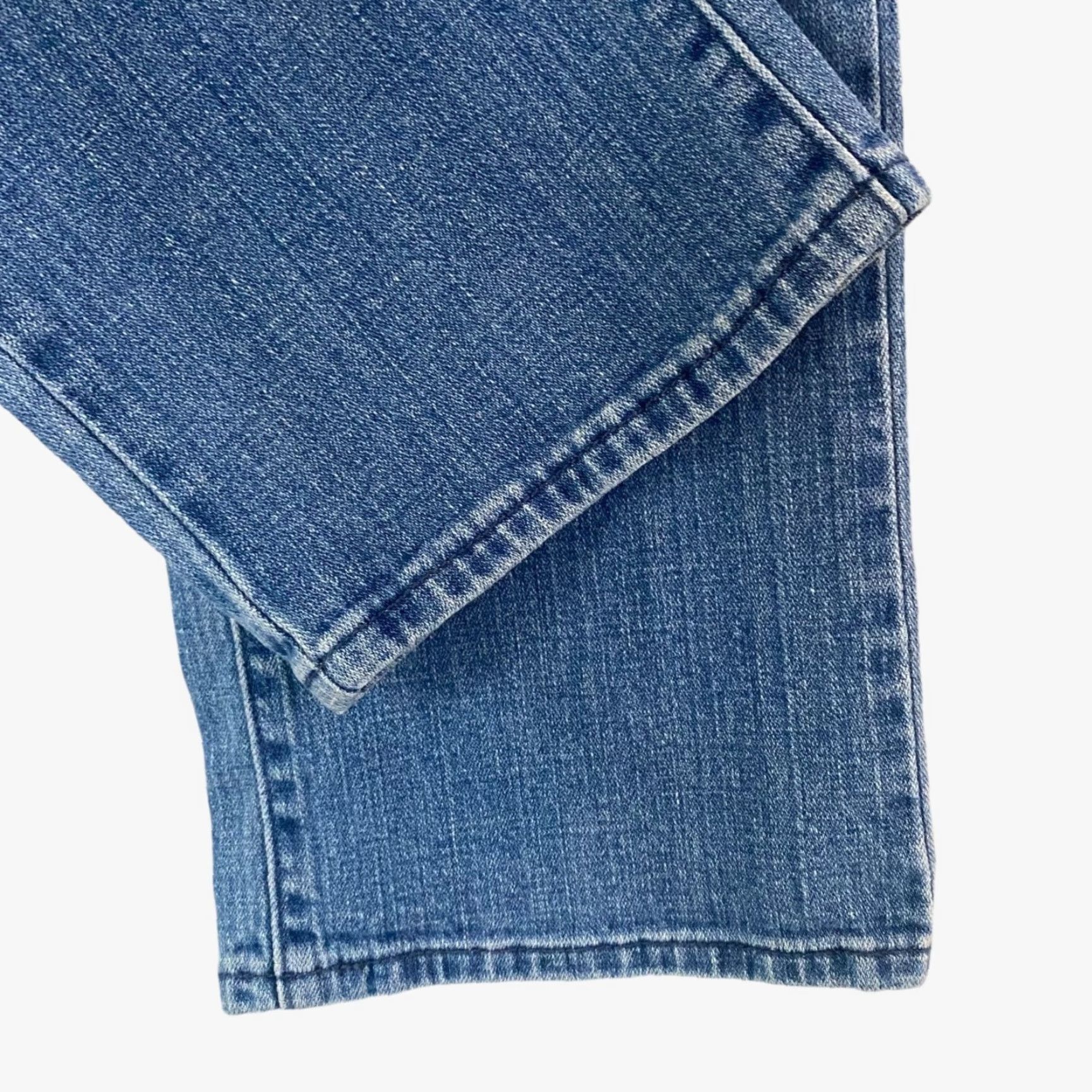 Levi's VINTAGE Levi's Demi Curve Capri Jeans Blue 28 Women's Denim 5-Pocket Stretch Mid Rise Size 28" / US 6 / IT 42 - 7 Thumbnail