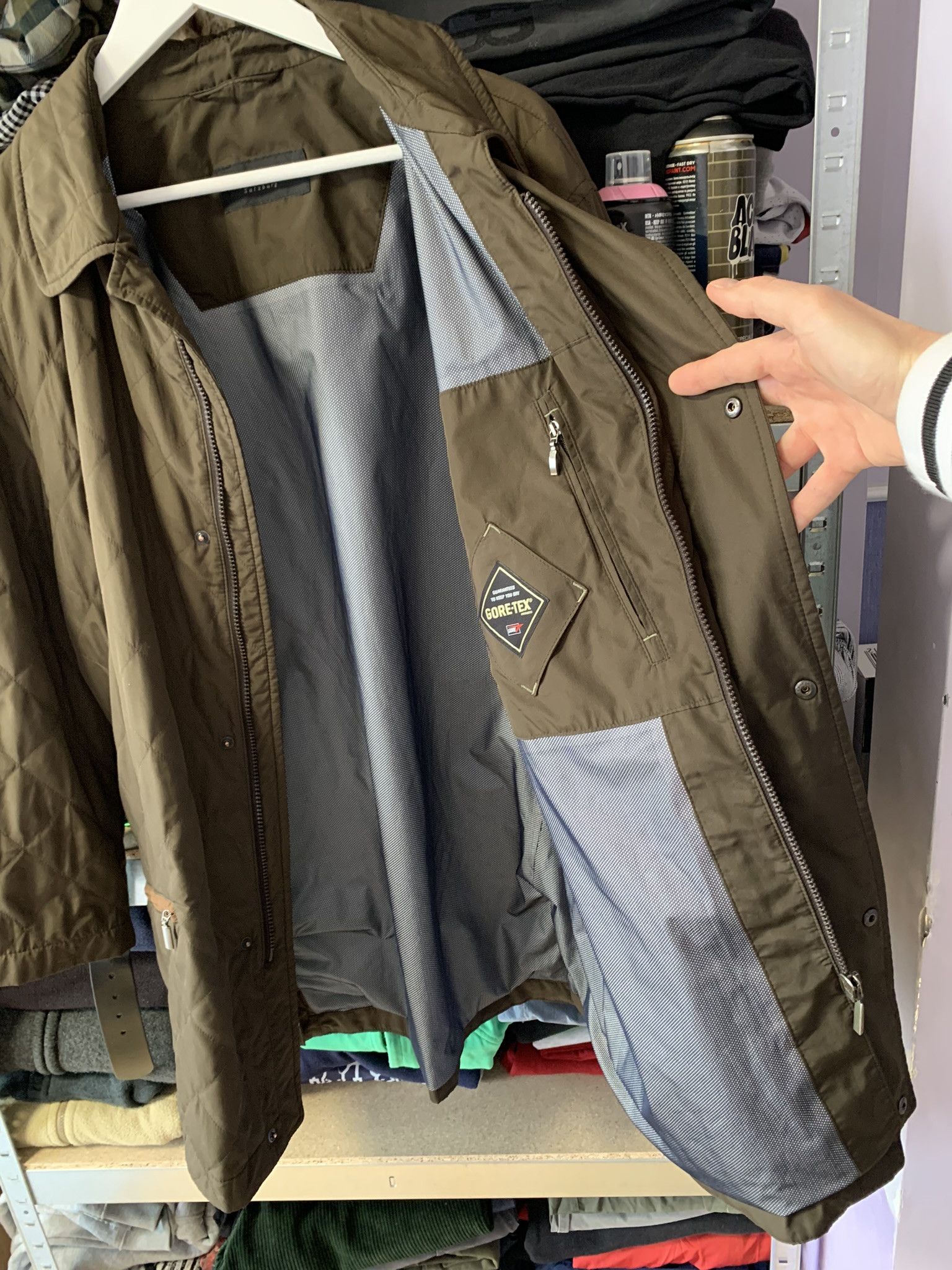 Schneiders Schneiders Salzburg L size Gore Tex Quilted Jacket Coat Size US L / EU 52-54 / 3 - 8 Thumbnail