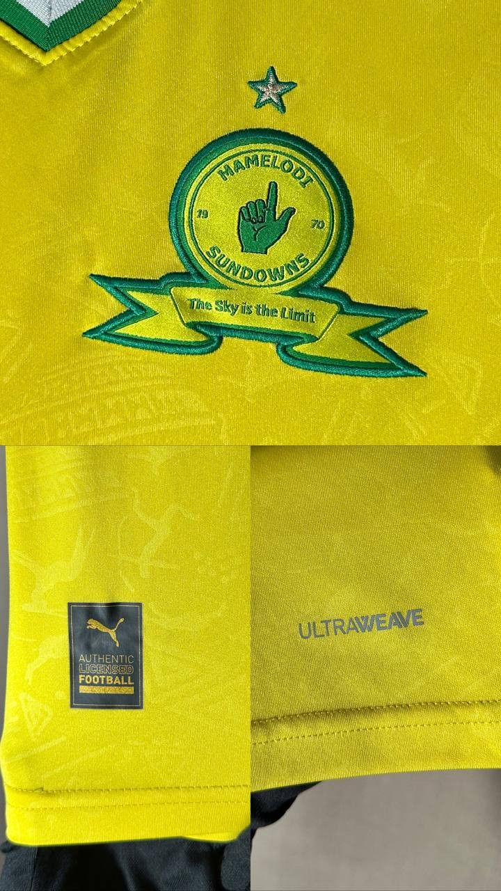 Puma Mamelodi Sundowns home 2022/23 Puma Football Shirt Jersey Size US XS / EU 42 / 0 - 2 Thumbnail