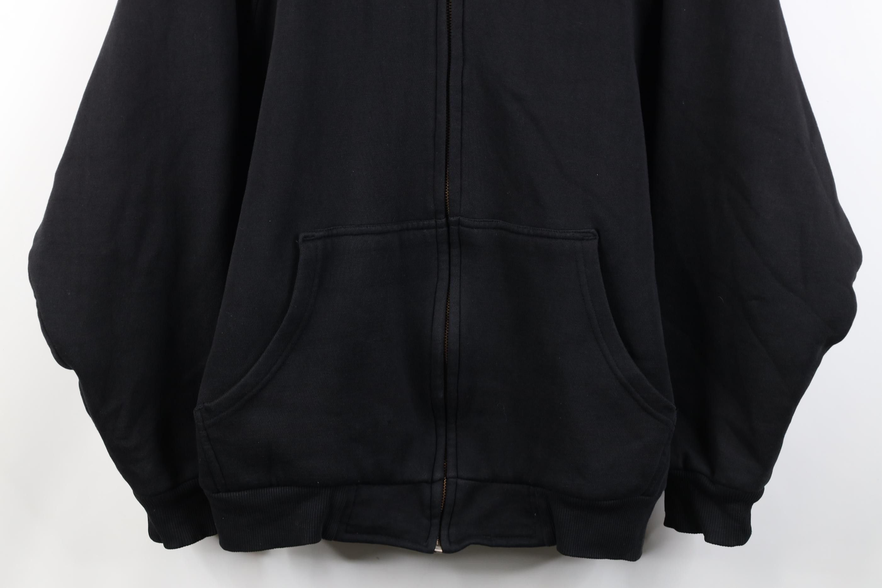 Vintage Vintage 90s Streetwear Thermal Waffle Knit Lined Hoodie Size US L / EU 52-54 / 3 - 3 Thumbnail