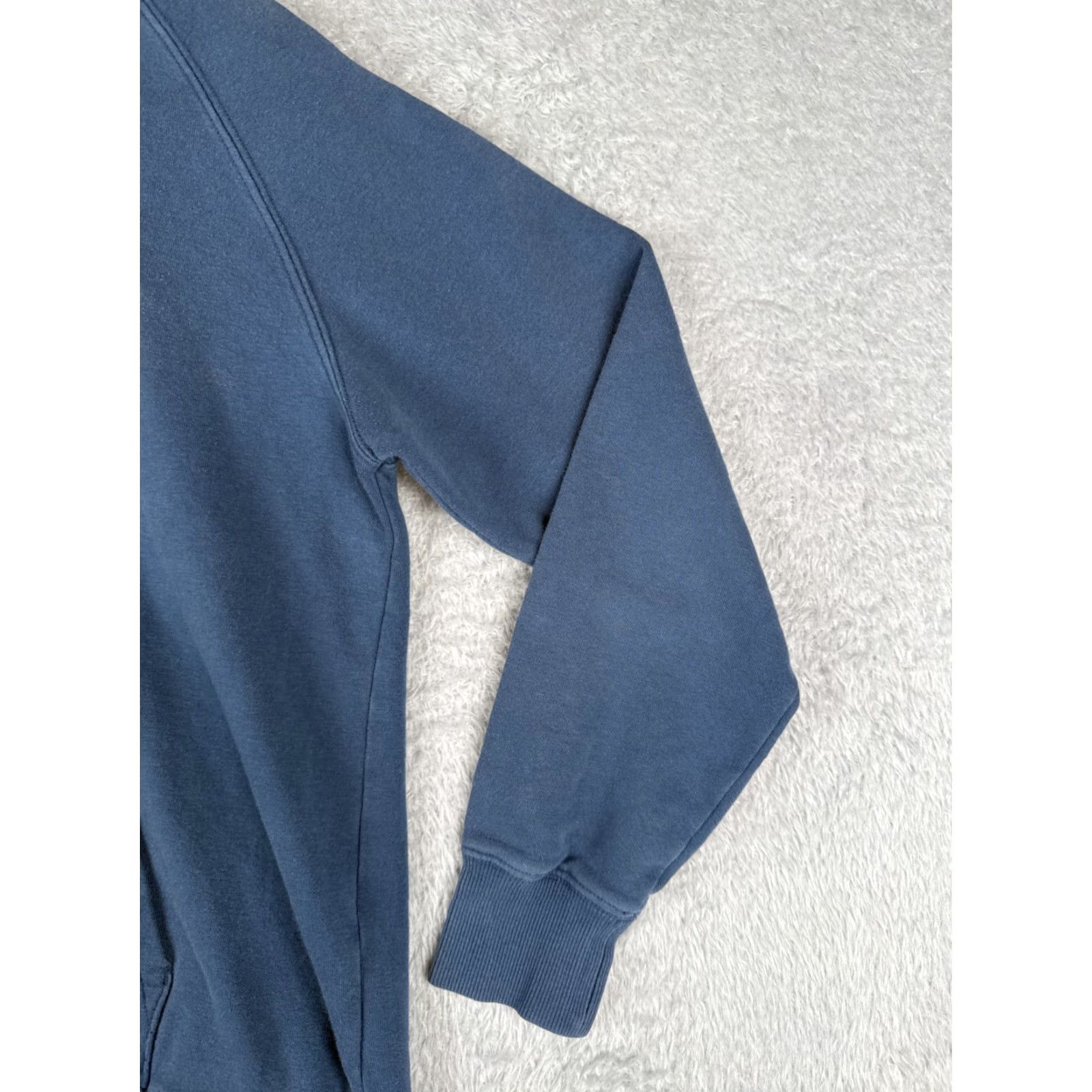 The North Face The North Face Hoodie Womens M Blue Pullover Pockets Logo Crew Neck Sweatshirt Read Me Size M / US 6-8 / IT 42-44 - 2 Thumbnail