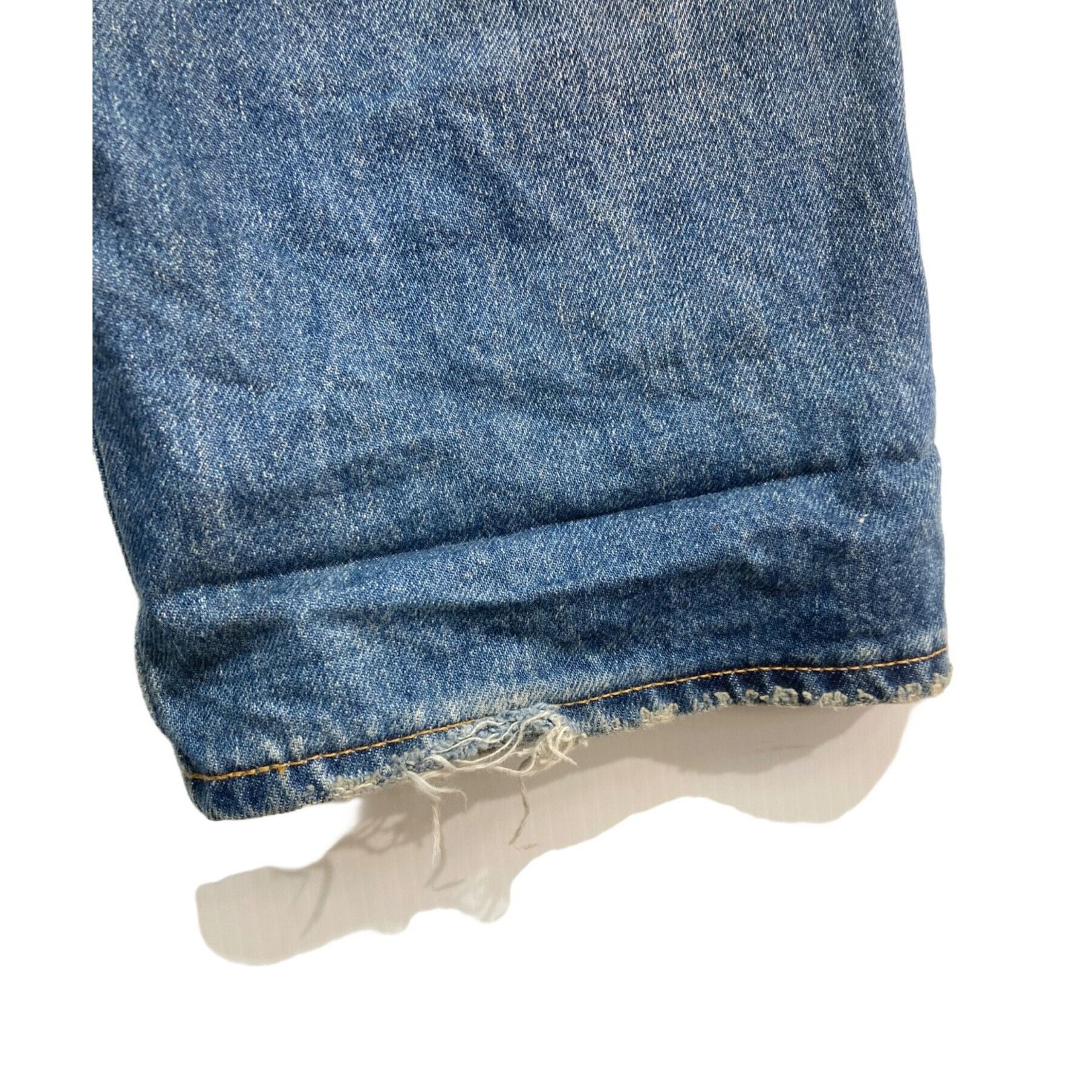 Bape A BATHING APE APE HEAD DENIM PANTS 001DPK201006M Indigo 2XL Size US 35 - 5 Thumbnail