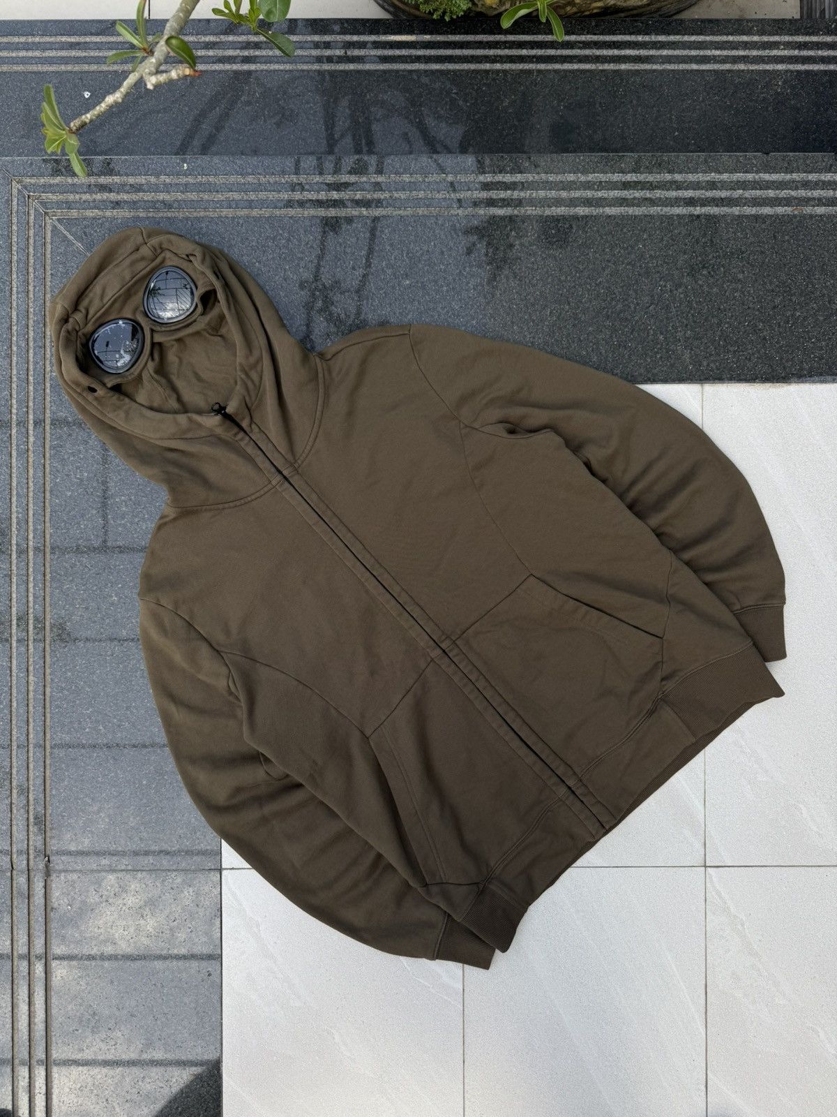 C.P. Company 90’s C.P. COMPANY RARE DOUBLE GOGLE GLASS VINTAGE ZIP HOODIE Size US L / EU 52-54 / 3 - 1 Thumbnail
