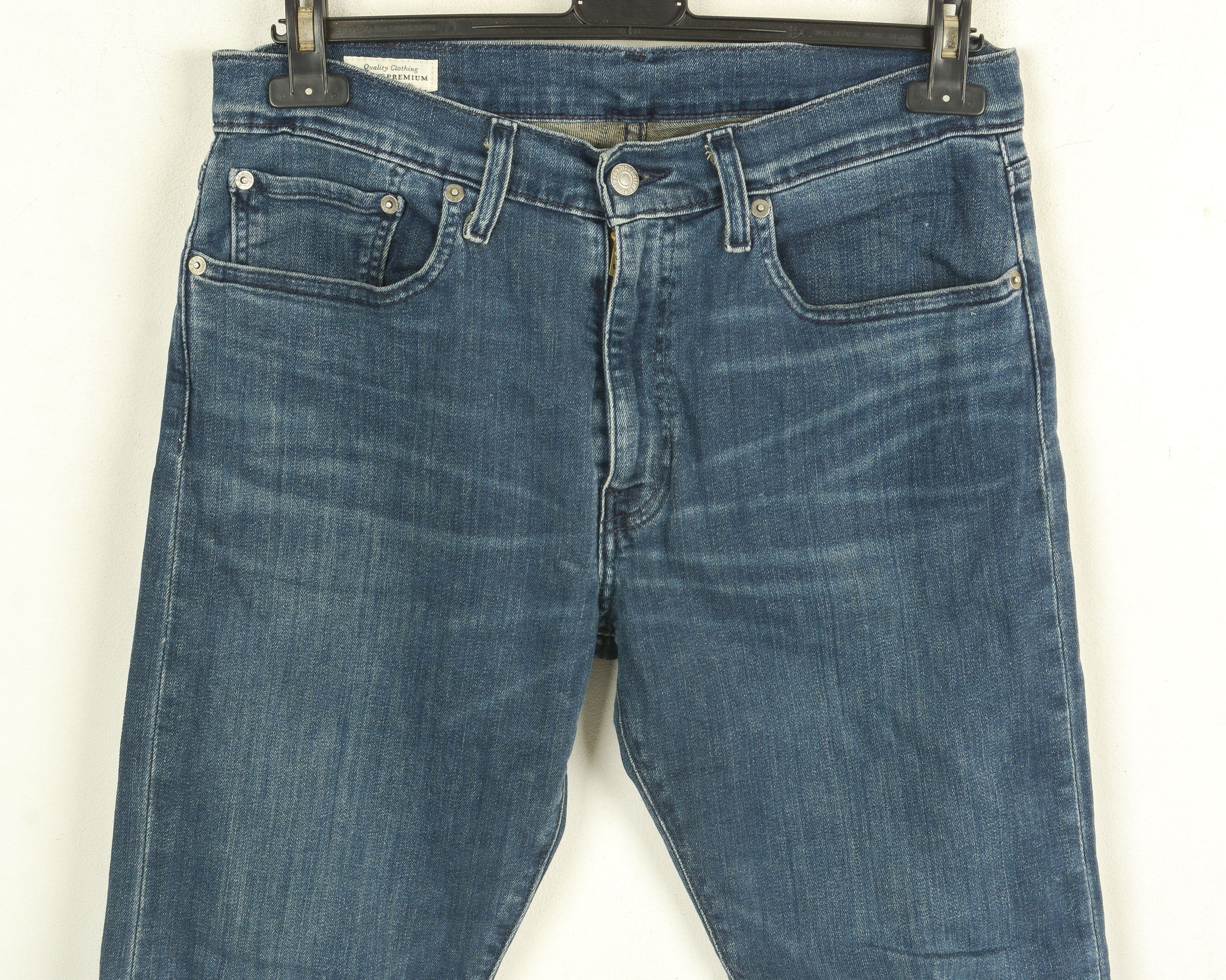 Levi's Premium Big E 502 W32 L32 Slim Tapered Jeans Denim Trousers Size US 32 / EU 48 - 2 Thumbnail