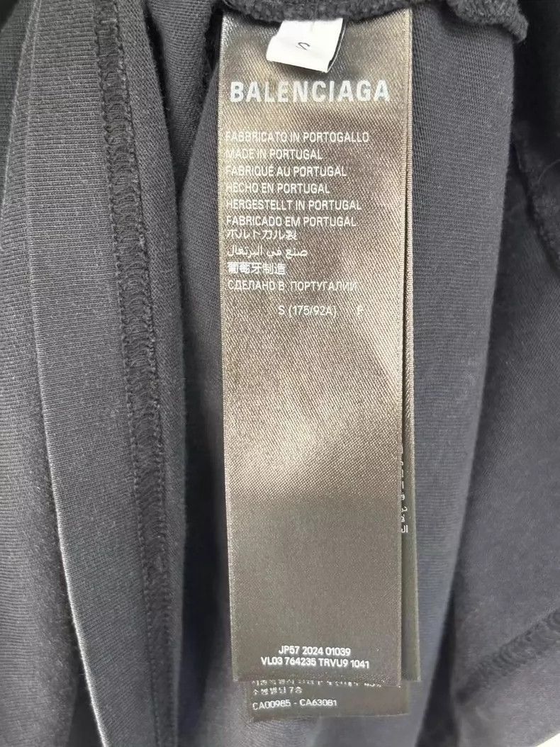 Balenciaga Balenciaga I Love Paris Short Sleeve T-Shirt-2506 Size US S / EU 44-46 / 1 - 3 Thumbnail