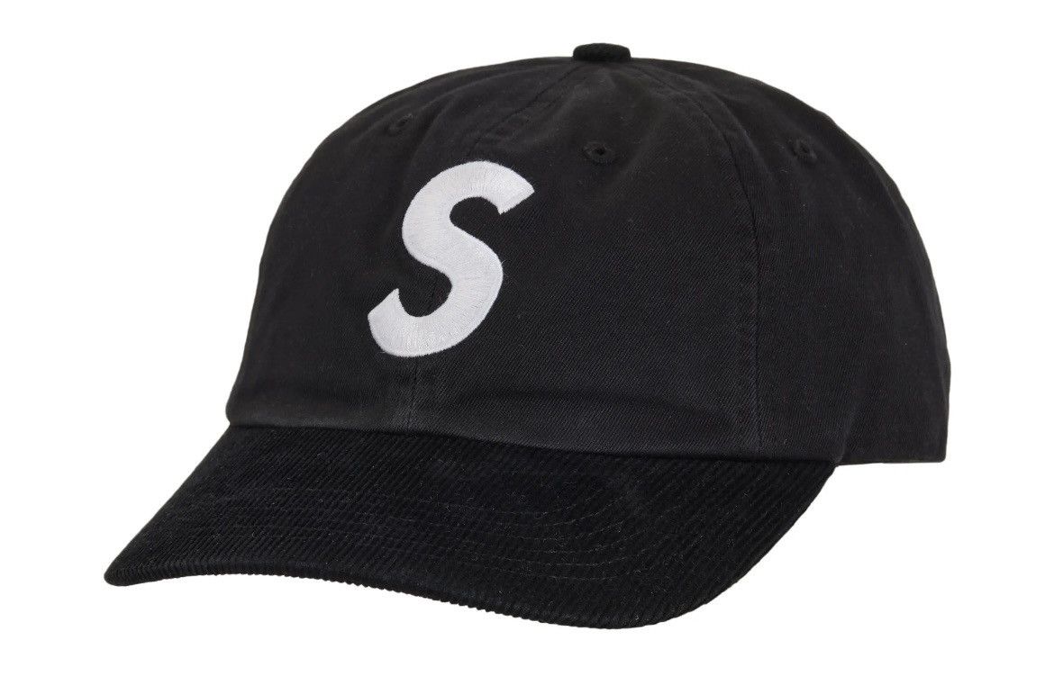 image of Supreme 2 Tone S Logo Panel in Black, Men's