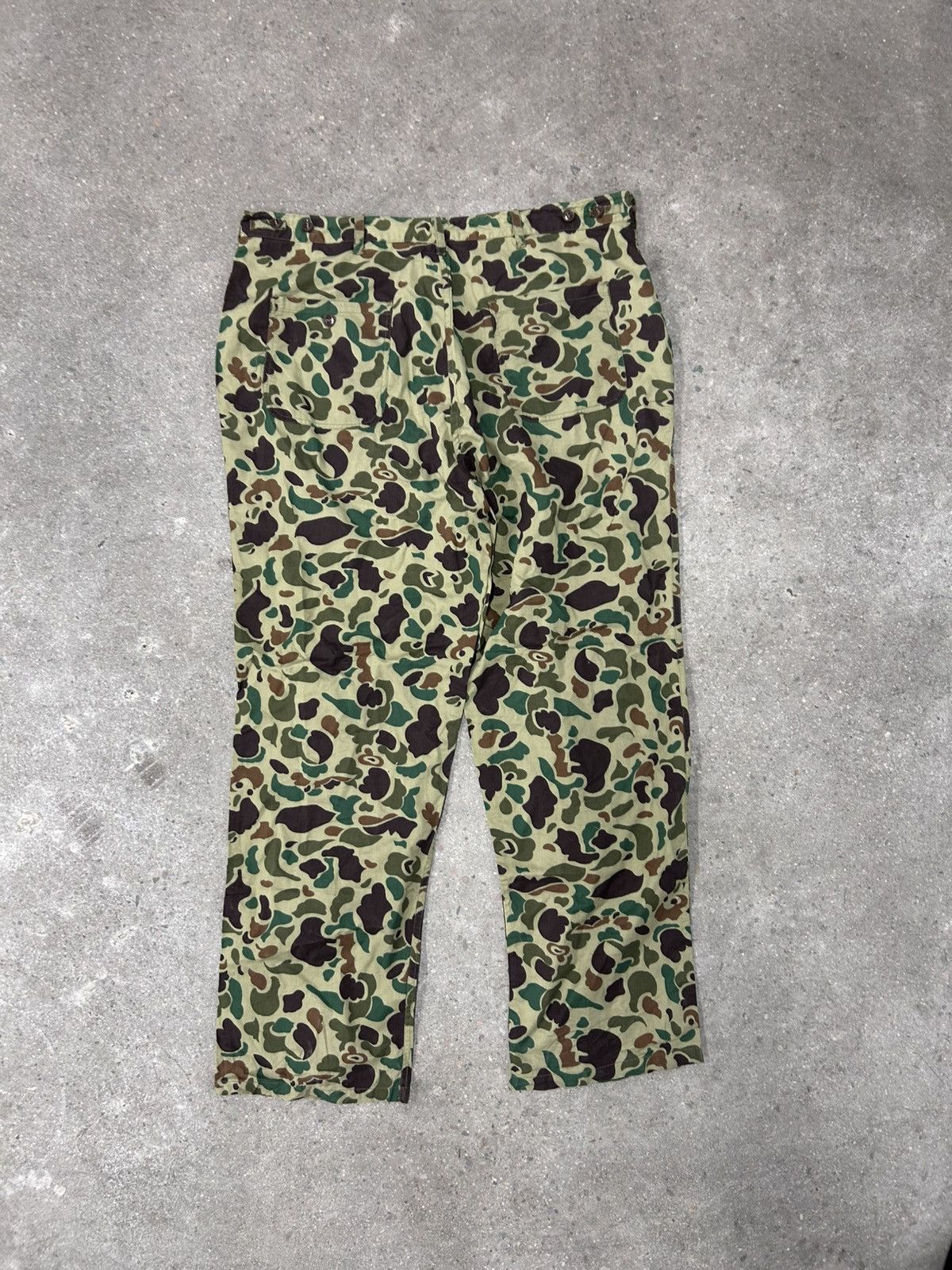 Vintage Vintage 80's Duck Camo Lightweight Military Pants Size US 36 / EU 52 - 3 Thumbnail