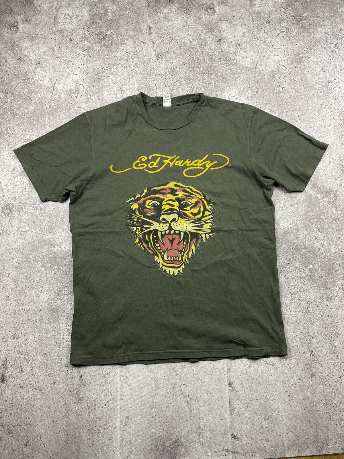 Ed Hardy × Vintage Vintage ED HARDY Y2K Japanese Tiger shirt JUNYA WATANAB Size US M / EU 48-50 / 2 - 1 Thumbnail