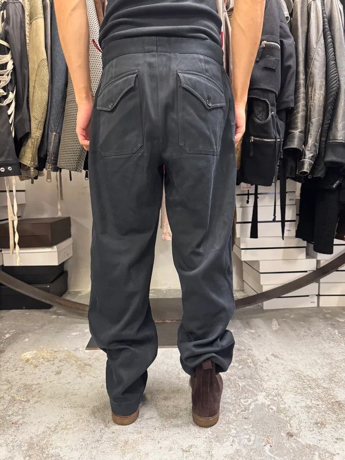 Prada 2000s Prada Black Cotton Pants Size US 32 / EU 48 - 4 Thumbnail