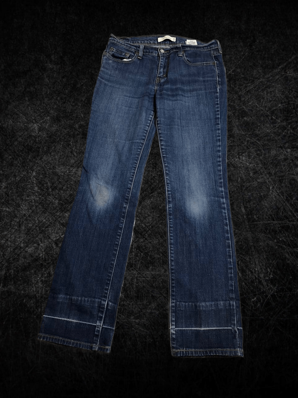 Levi's Levis Straight Leg Jeans Blue Denim Size 28" / US 6 / IT 42 - 1 Thumbnail