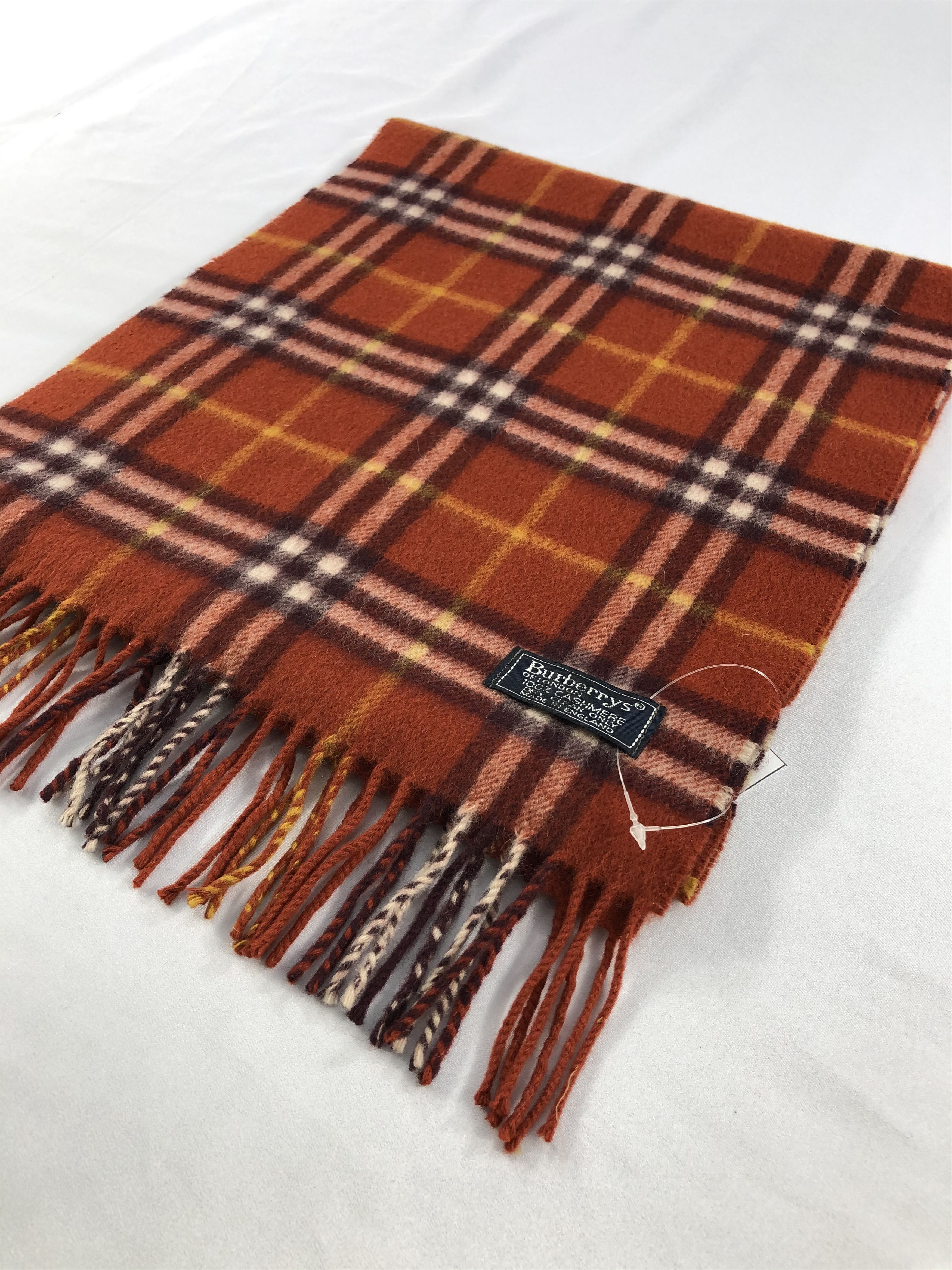 Burberry Vintage Burberry Scarf/Muffler/Neckwear MF1746 Size ONE SIZE - 3 Thumbnail