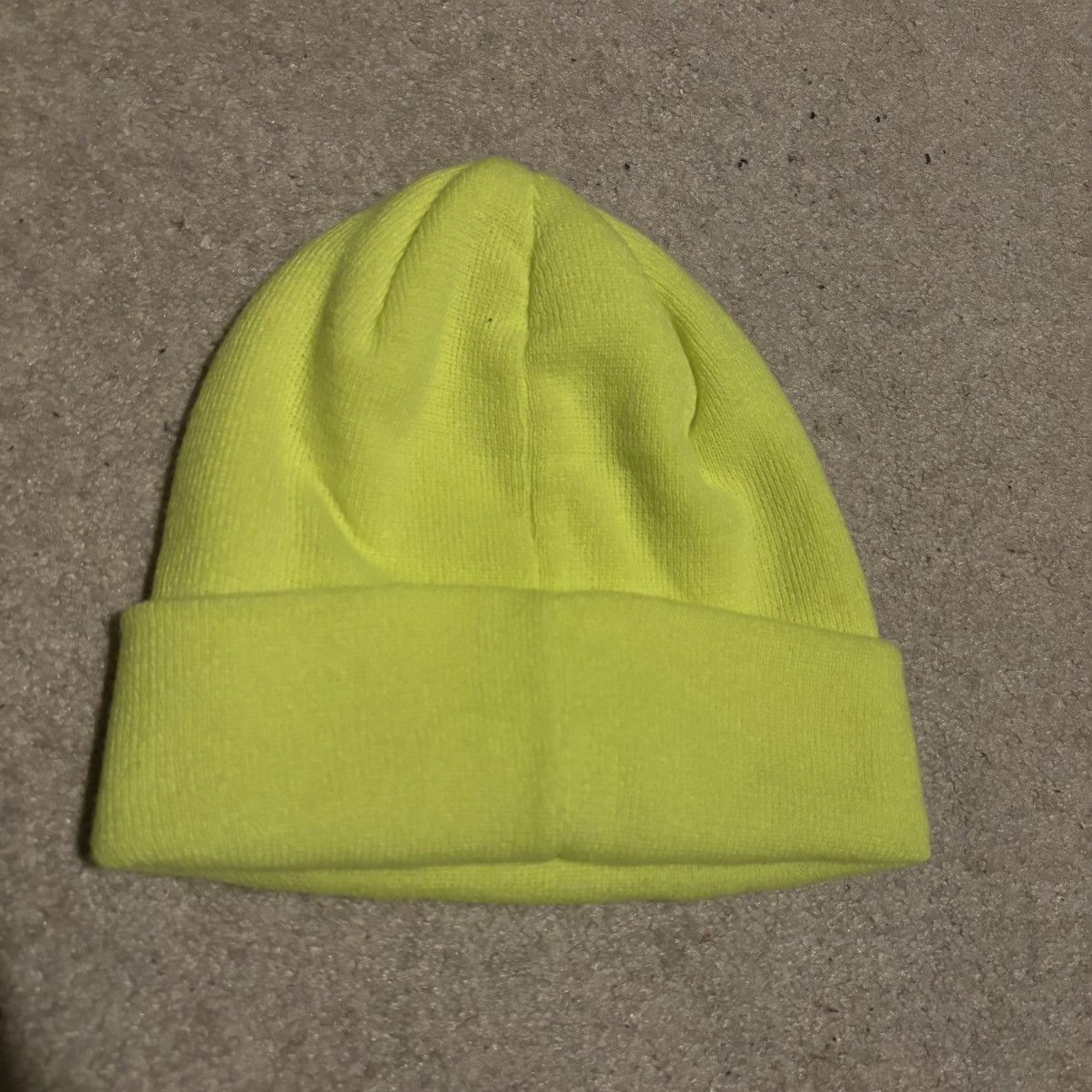 Palace Palace Beanie Safety Yellow Brand New Size ONE SIZE - 3 Thumbnail