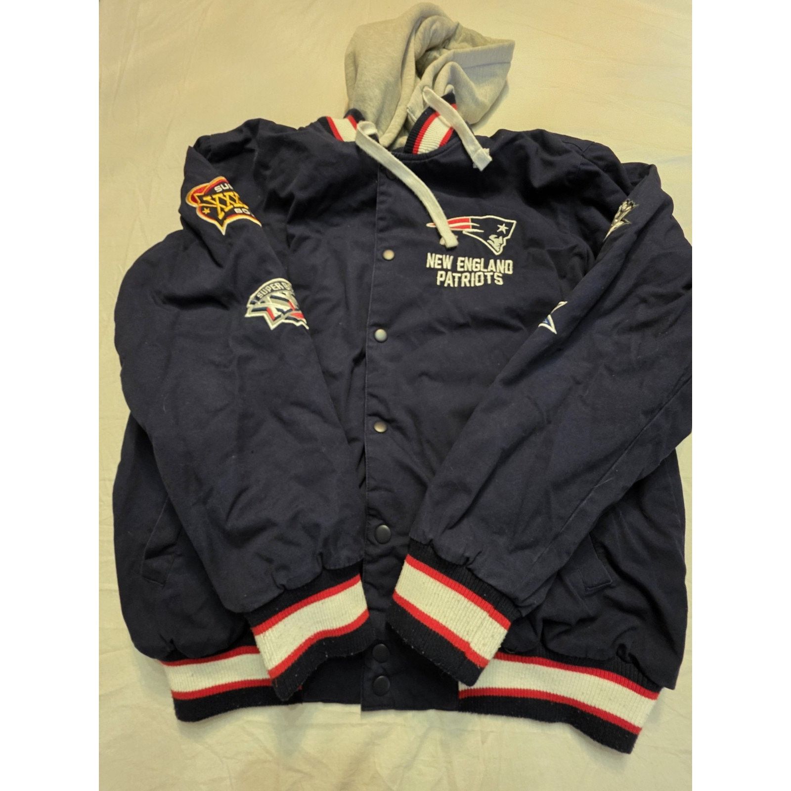 NFL New England Patriots NFL Men's Size Xl Superbowl Champions Size US XL / EU 56 / 4 - 1 Thumbnail
