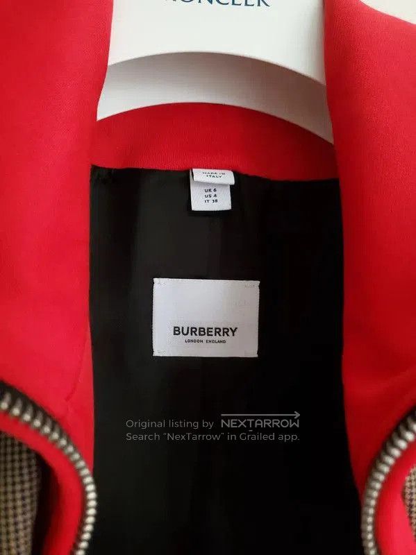 Burberry Burberry Coffee Check Pattern Women's Short Trench Coat. Size M / US 6-8 / IT 42-44 - 7 Thumbnail