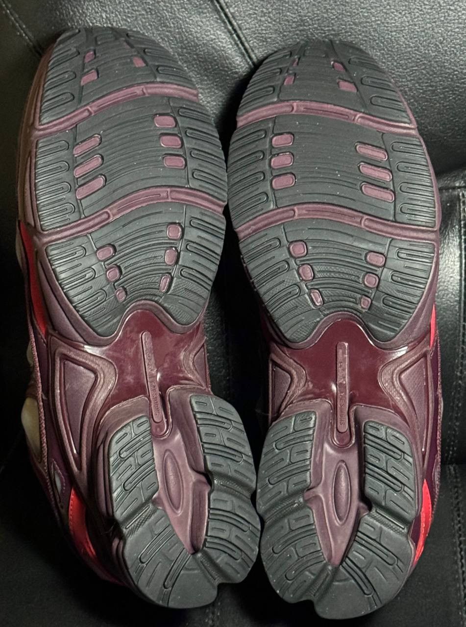 Adidas × Raf Simons 12,5us Adidas Raf Simons Ozweego Burgundy Size US 12.5 / EU 45-46 - 10 Thumbnail