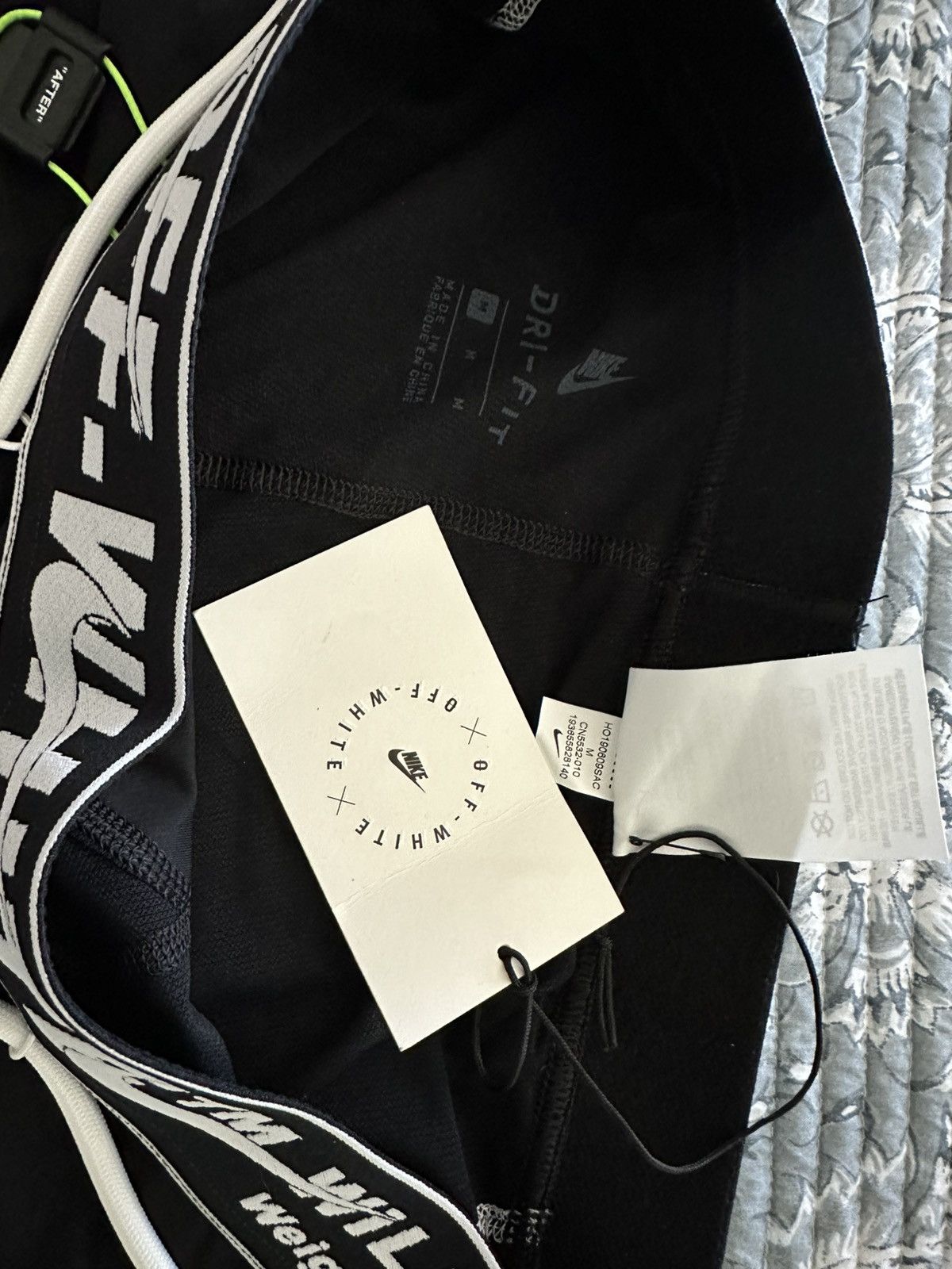 Nike Nike Pro x Off-White Leggings (Medium) Size US 32 / EU 48 - 7 Thumbnail