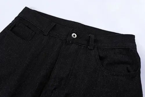 VIBE Retro-style Jeans Ripped Baggy Trousers Star Harajuku style Size US 30 / EU 46 - 5 Thumbnail