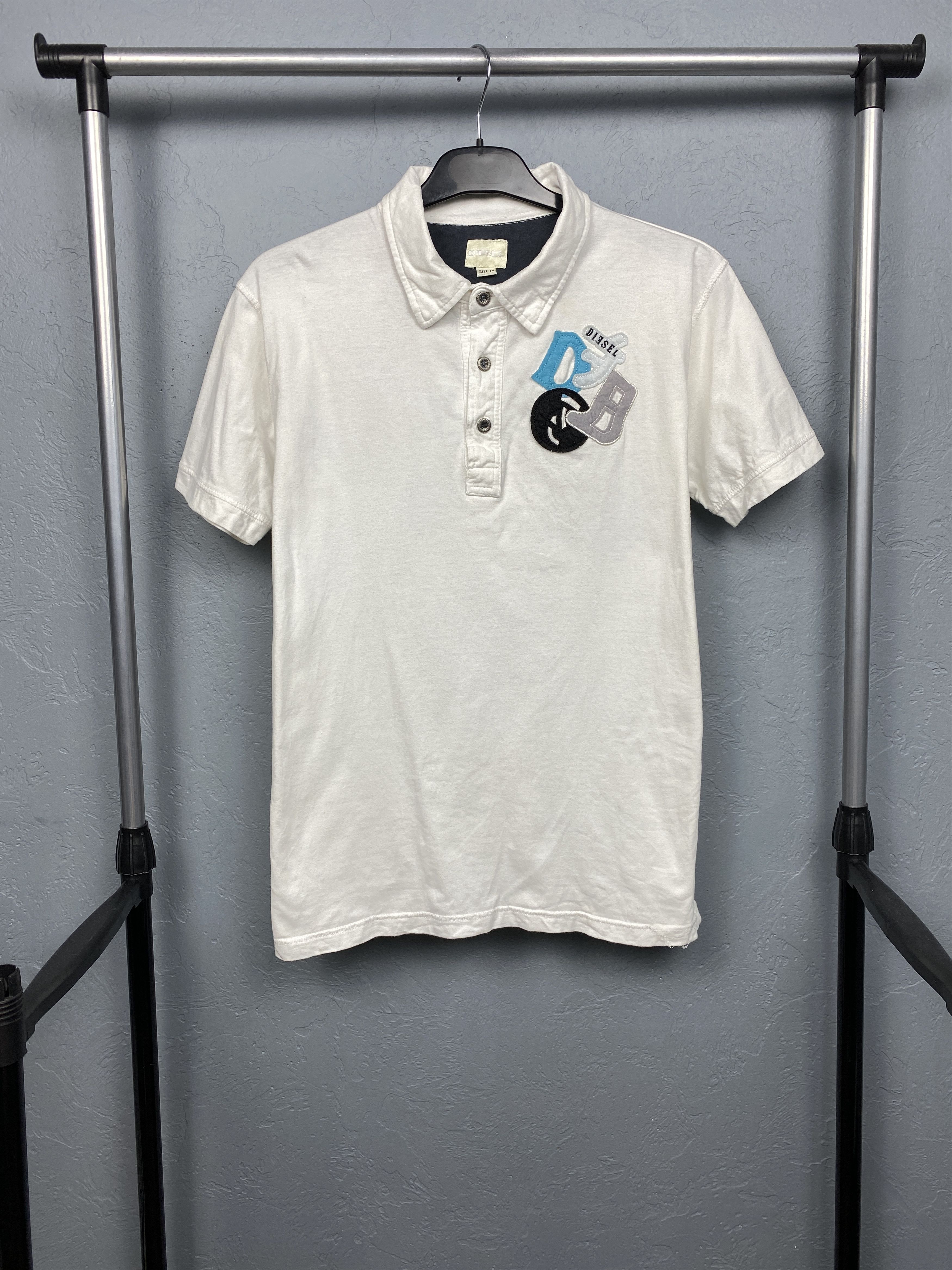 Diesel Diesel Sky Fighters Vintage Mens Polo Shirt Size US M / EU 48-50 / 2 - 5 Thumbnail