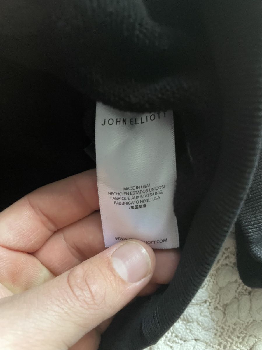 John Elliott Replica Oversized Cropped Pullover Hoodie Size US M / EU 48-50 / 2 - 4 Thumbnail