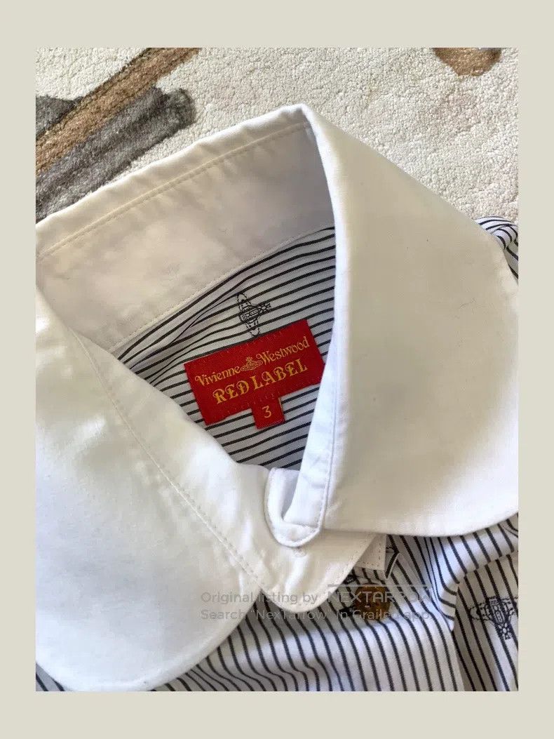 Vivienne Westwood Vivienne Westwood Striped all-print shirt Size L / US 10 / IT 46 - 5 Thumbnail