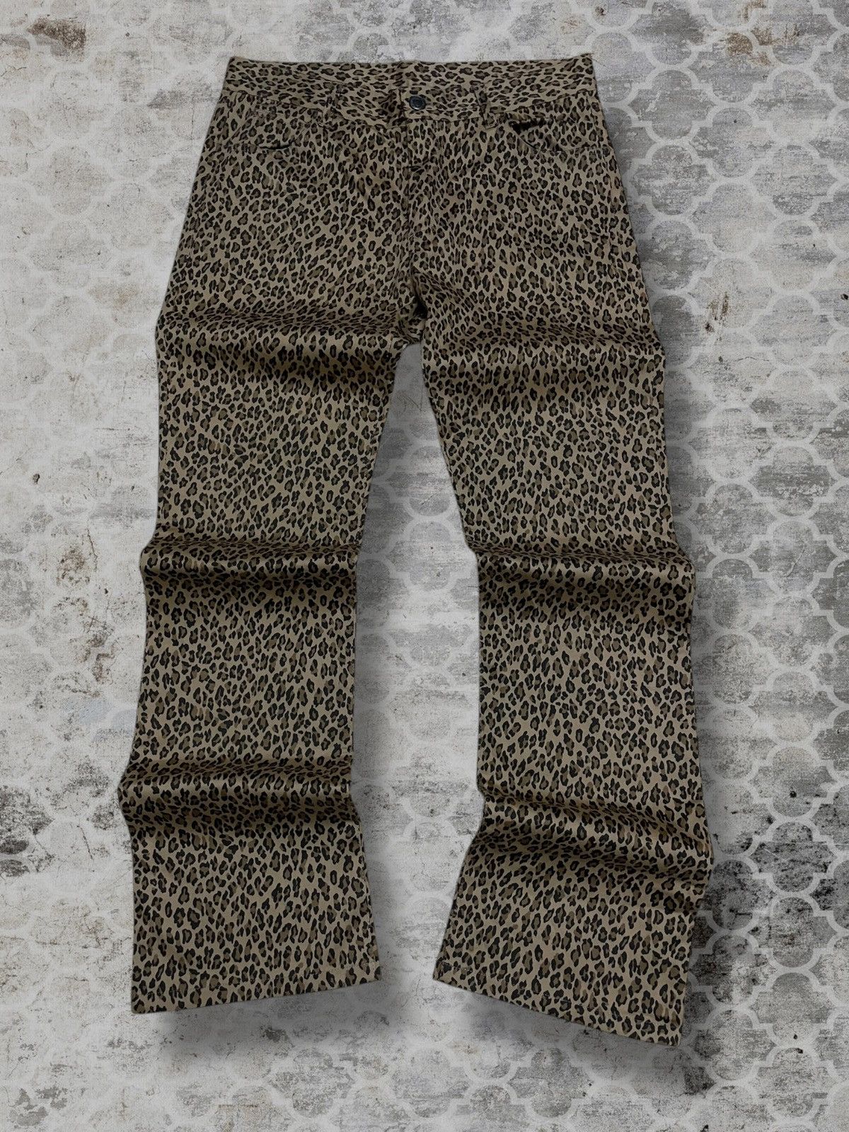 Vintage 90s Iconic Japan C.Brumes Styled Tokyo Leopard Pant