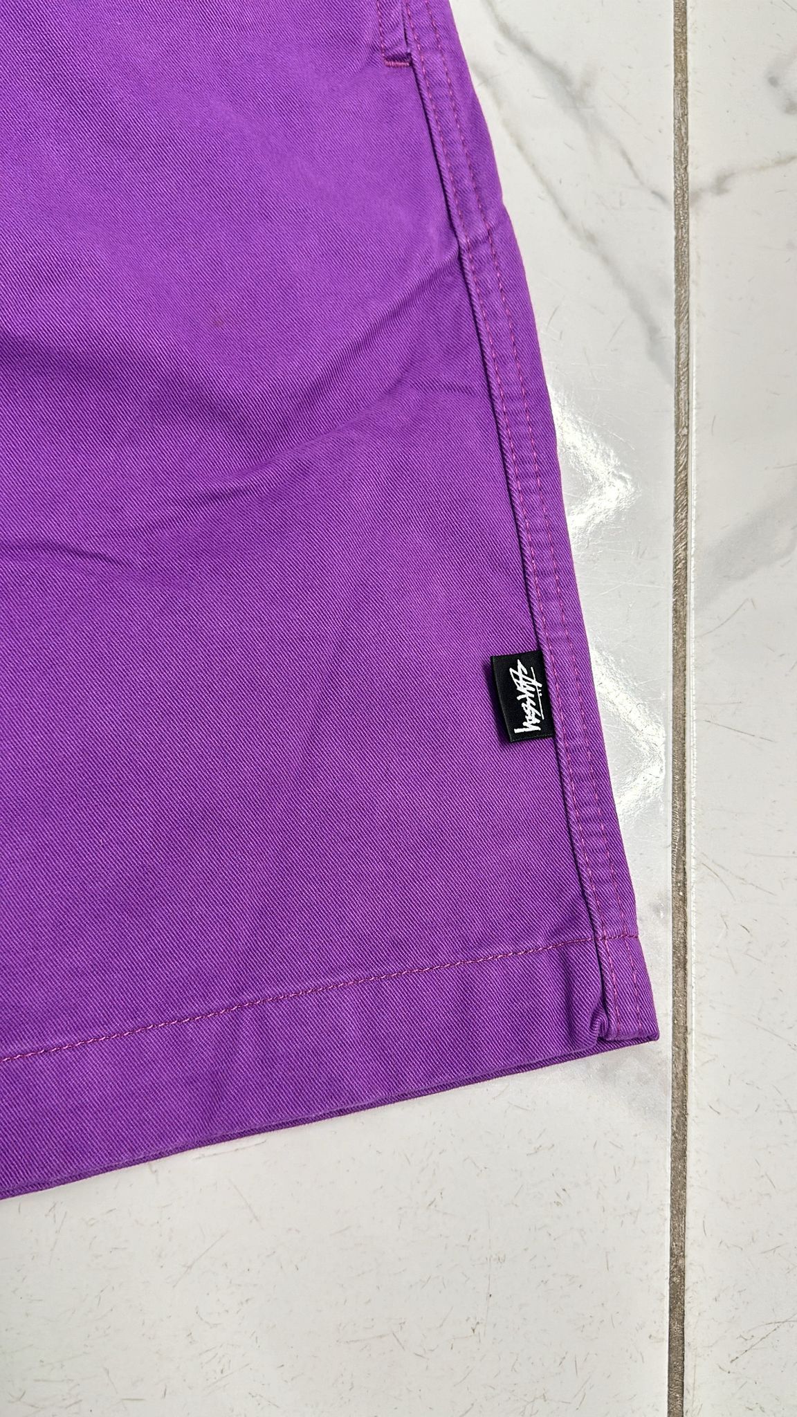 Stussy × Vintage Stüssy Beach Short Purple Size Medium Size US 32 / EU 48 - 2 Thumbnail