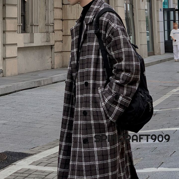 Other Plaid Button Coat Size US L / EU 52-54 / 3 - 4 Thumbnail