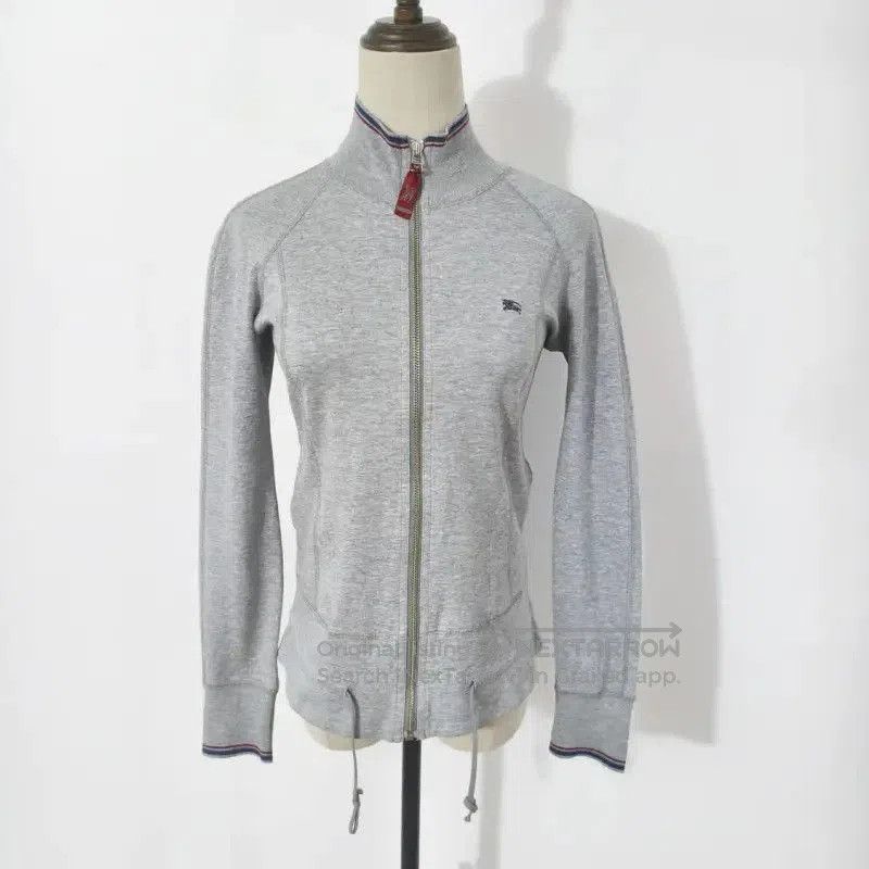 Burberry Burberry Grey Cotton Long Sleeve Cardigan for Women. Size M / US 6-8 / IT 42-44 - 1 Thumbnail