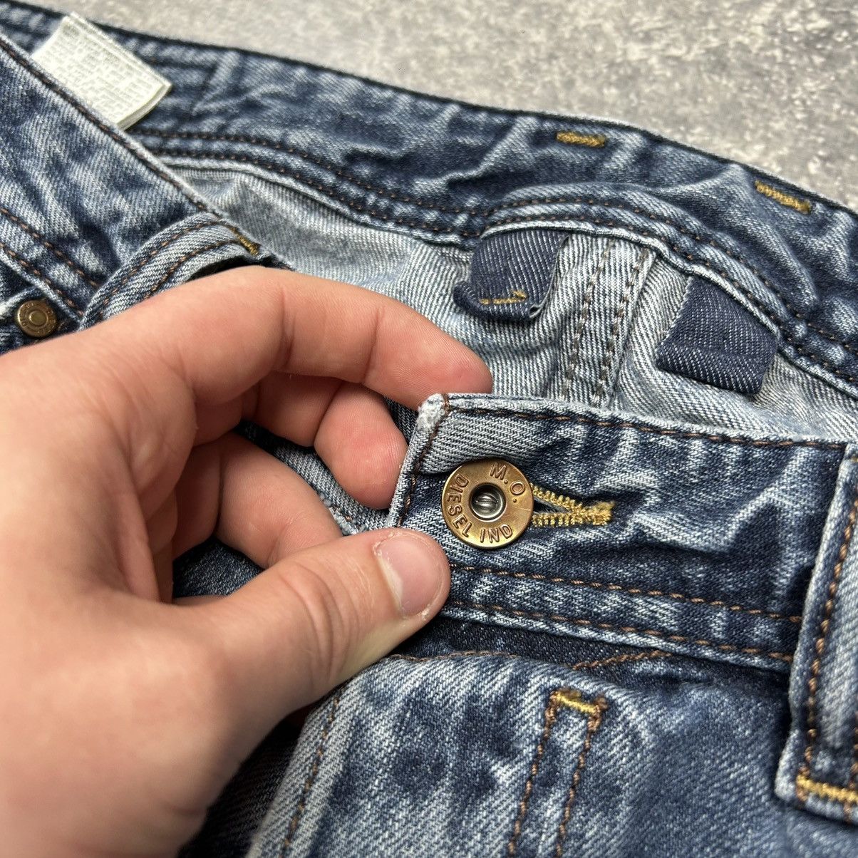 Diesel Vintage Diesel Indistry Basic Blue denim 2000’s jeans Size US 34 / EU 50 - 11 Thumbnail