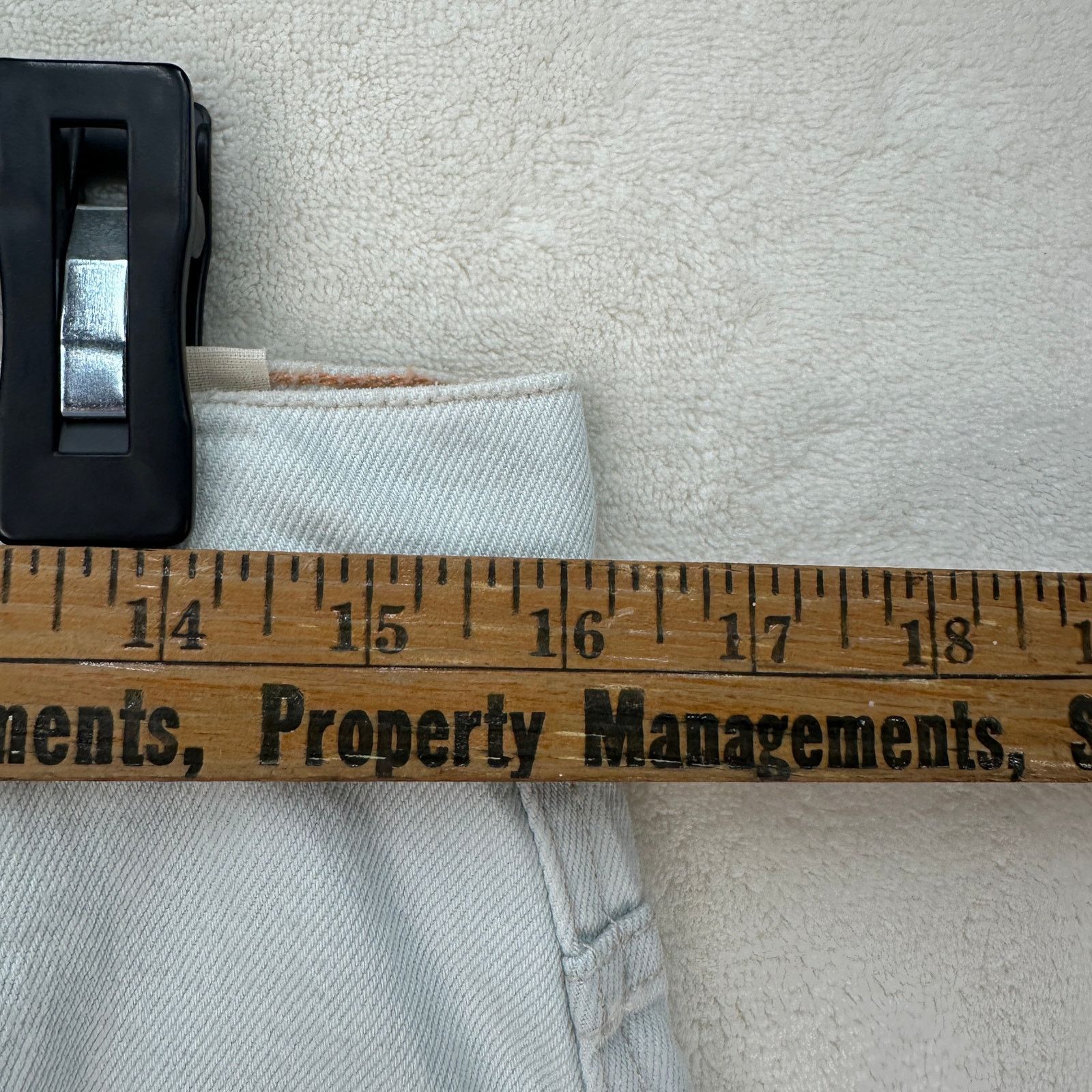 Free People FREE PEOPLE SIZE 25 WE THE FREE LIGHT WASH WIDE LEG CROPPED Size 25" / US 0 / IT 36 - 5 Thumbnail