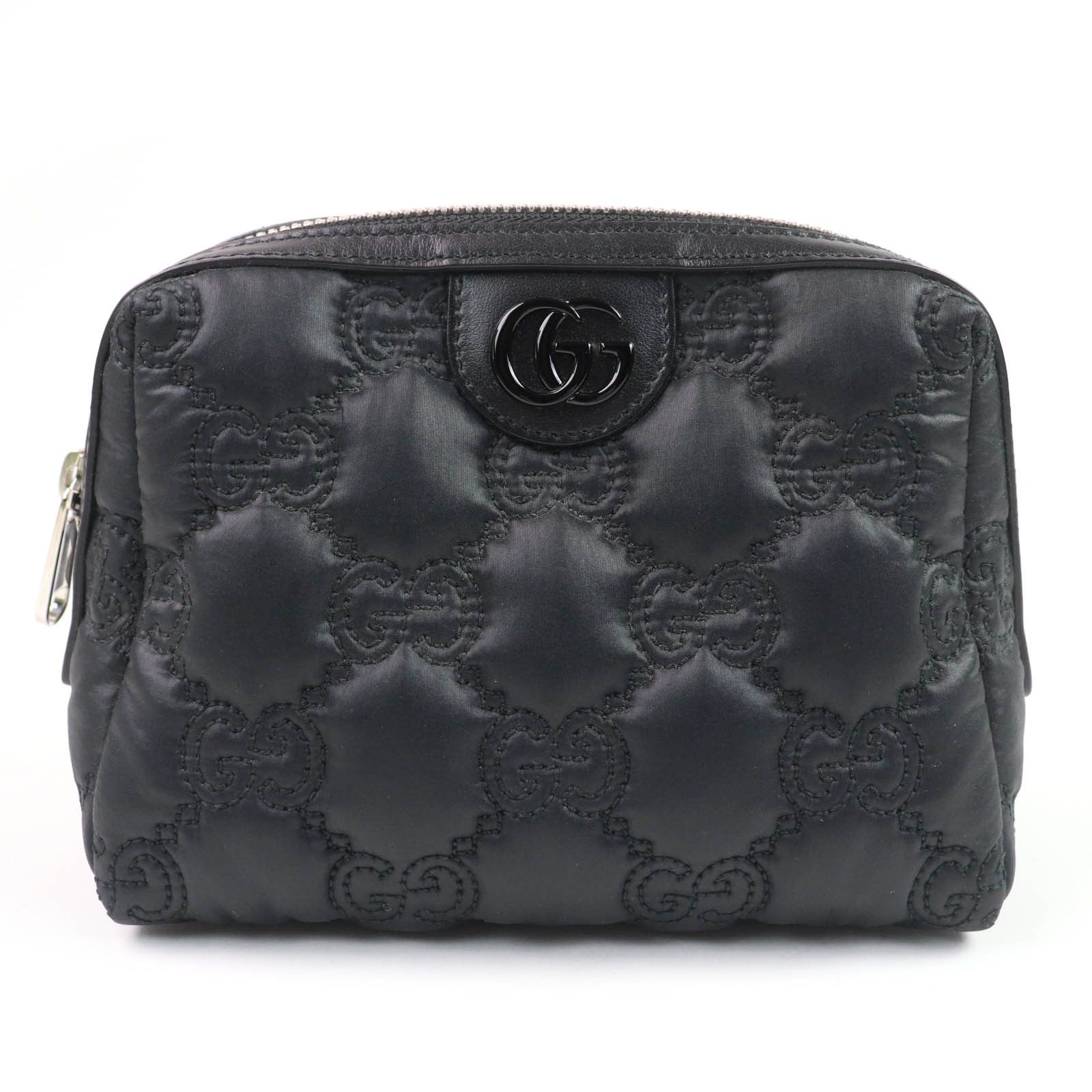 Gucci Gucci Gucci GG Marmont Nylon Pouch Others Vanity Bag DUTY FREE for USA Size ONE SIZE - 1 Thumbnail