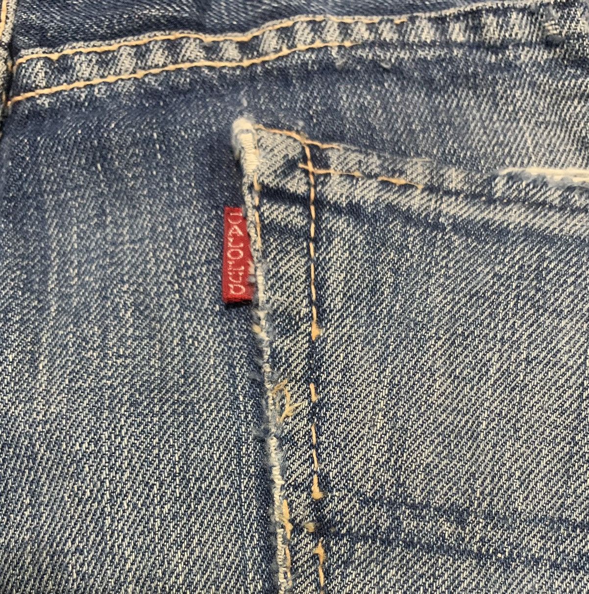 Vintage Vintage 80s Calolud Straight Jeans Distressed Made In Usa Size US 30 / EU 46 - 7 Thumbnail