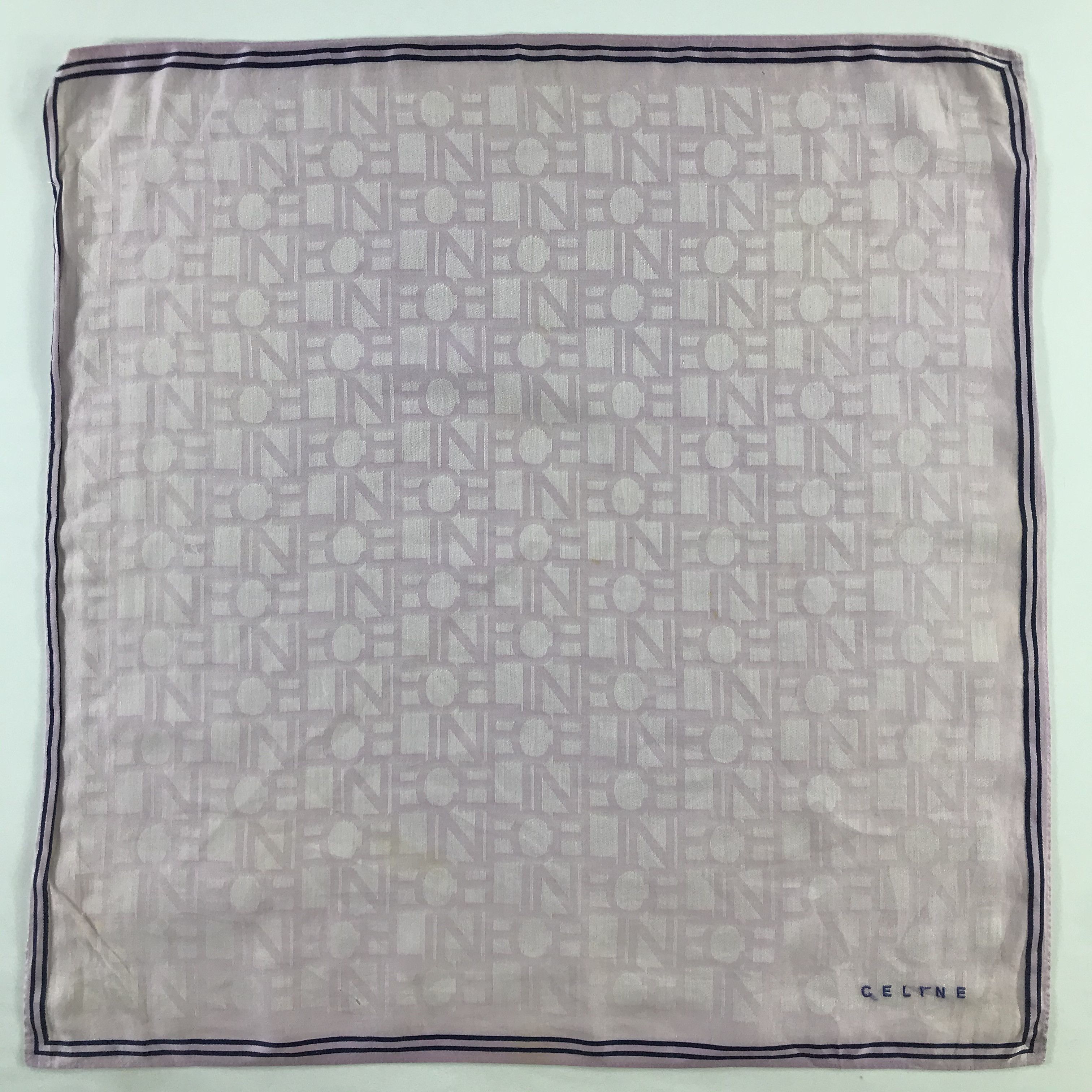 Celine × Vintage Celine Neckerchief / Bandana / Handkerchief Size ONE SIZE - 3 Thumbnail