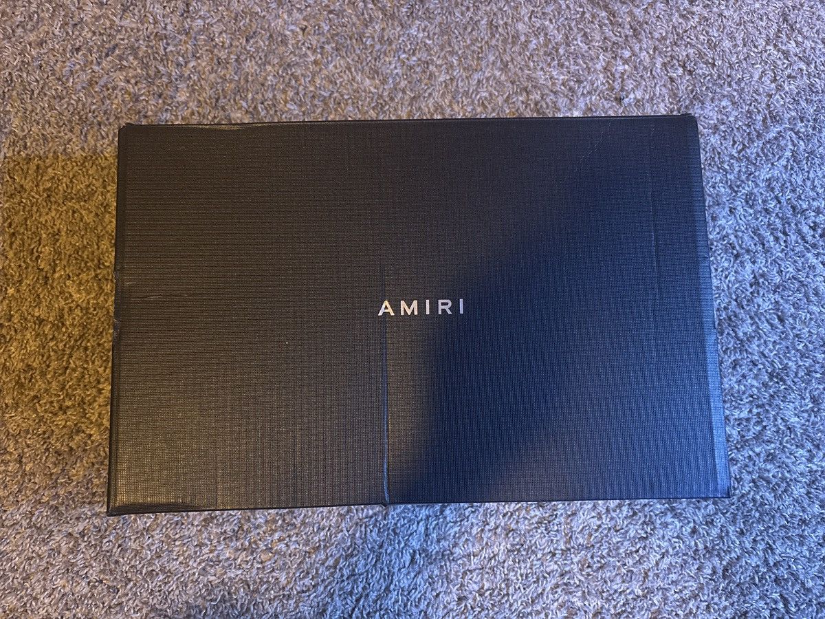 Amiri Amiri Boucle Skel Top Low 'Black' Size US 9 / EU 42 - 6 Thumbnail