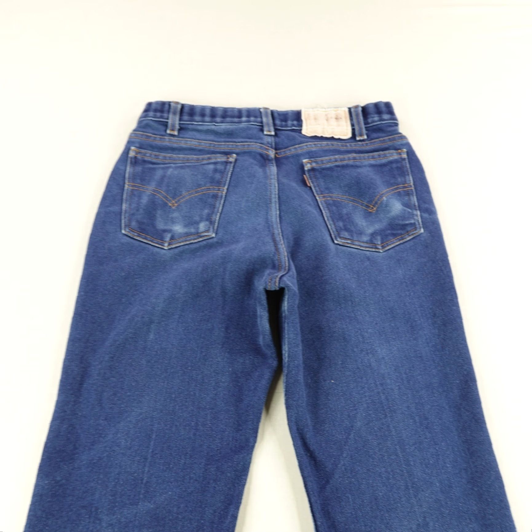 Levi's VINTAGE Levi's Jeans Mens 34x29 Blue Denim 547 Brown Tab Straight Leg Y2K faded hole Pocket Easy Care Size US 29 - 5 Thumbnail