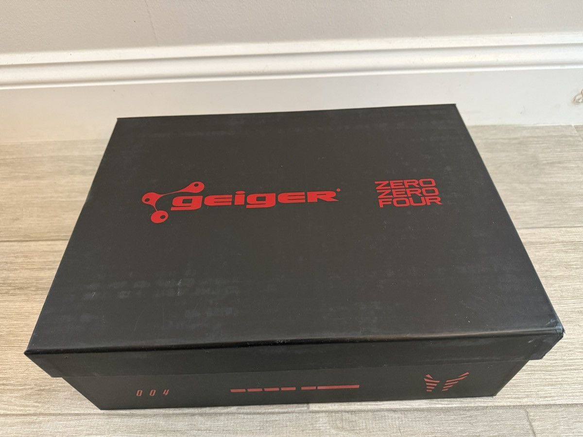 John Geiger JG John Geiger 004 GITD Grey Black Glow in the Dark Sz 12 Size US 12 / EU 45 - 10 Thumbnail
