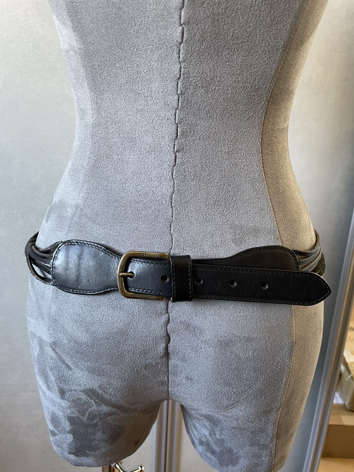 Dior CHRISTIAN DIOR MAXI CHAMPION BELT 2001 Size ONE SIZE - 3 Thumbnail