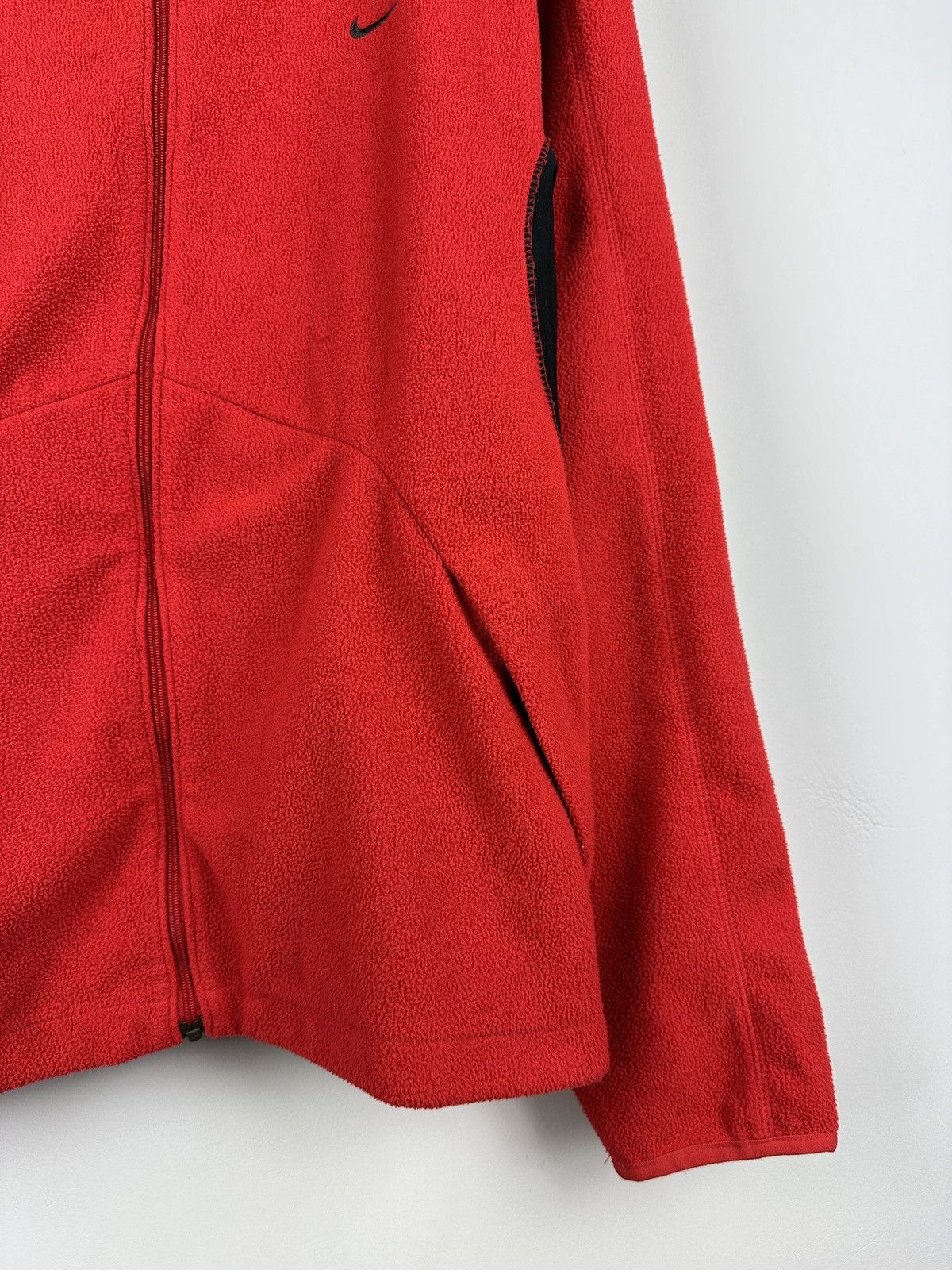Nike × Vintage Vintage Y2K Nike Therma-Fit Zip Fleece Size US S / EU 44-46 / 1 - 5 Thumbnail