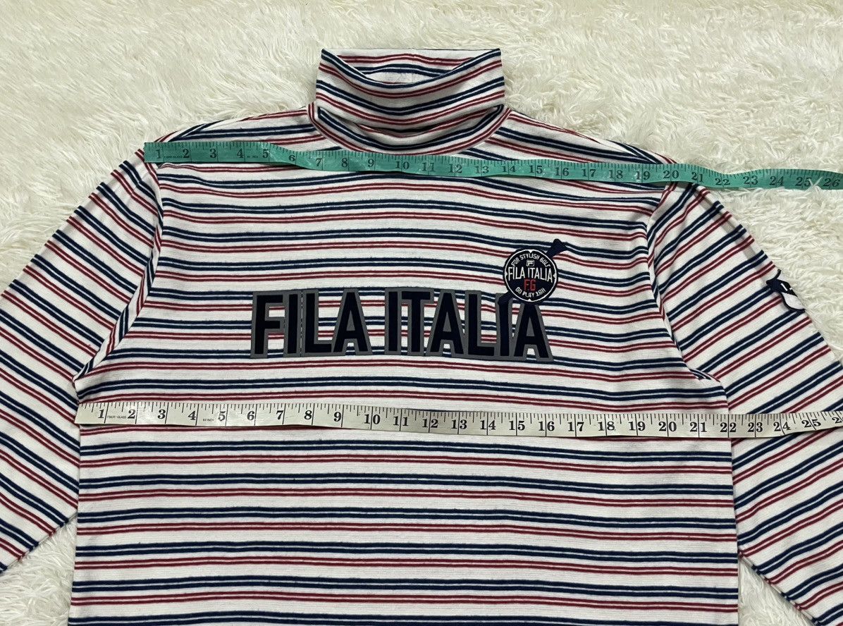 Fila Fila Golf Turtleneck Stripe Tshirt Size US L / EU 52-54 / 3 - 9 Thumbnail