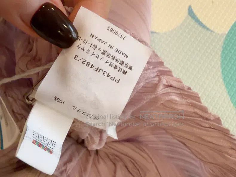 Issey Miyake Issey Miyake size:3 Pink Pants Size 31" - 3 Thumbnail