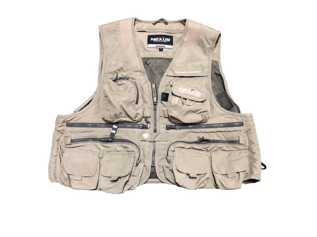 Chaos Fishing Club × Japanese Brand × Nexus Vii Shimano Nexus Hyper Fishing  Gear Vest Multipocket | Grailed