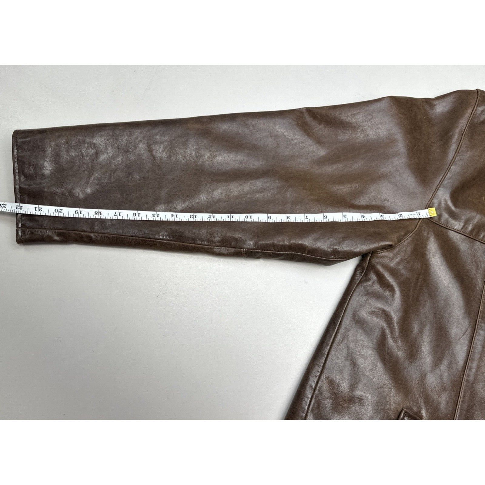Other DIMENSIONS New York 2XL Brown Leather Coat (Dry Clean Only) Size US XXL / EU 58 / 5 - 6 Thumbnail