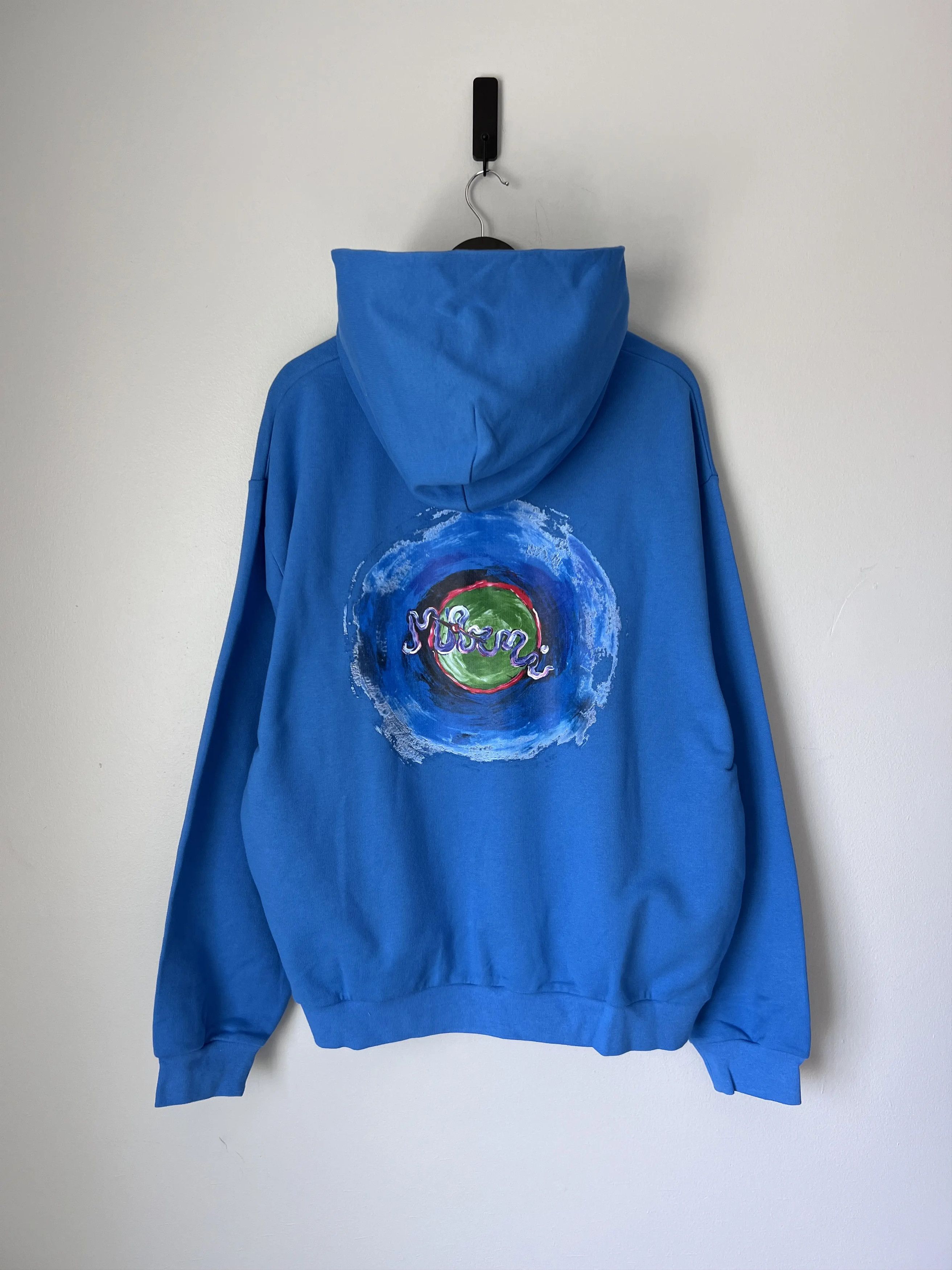 Marni o1mle1025 Sunset Logo Hoodie in Blue Size US XL / EU 56 / 4 - 2 Thumbnail