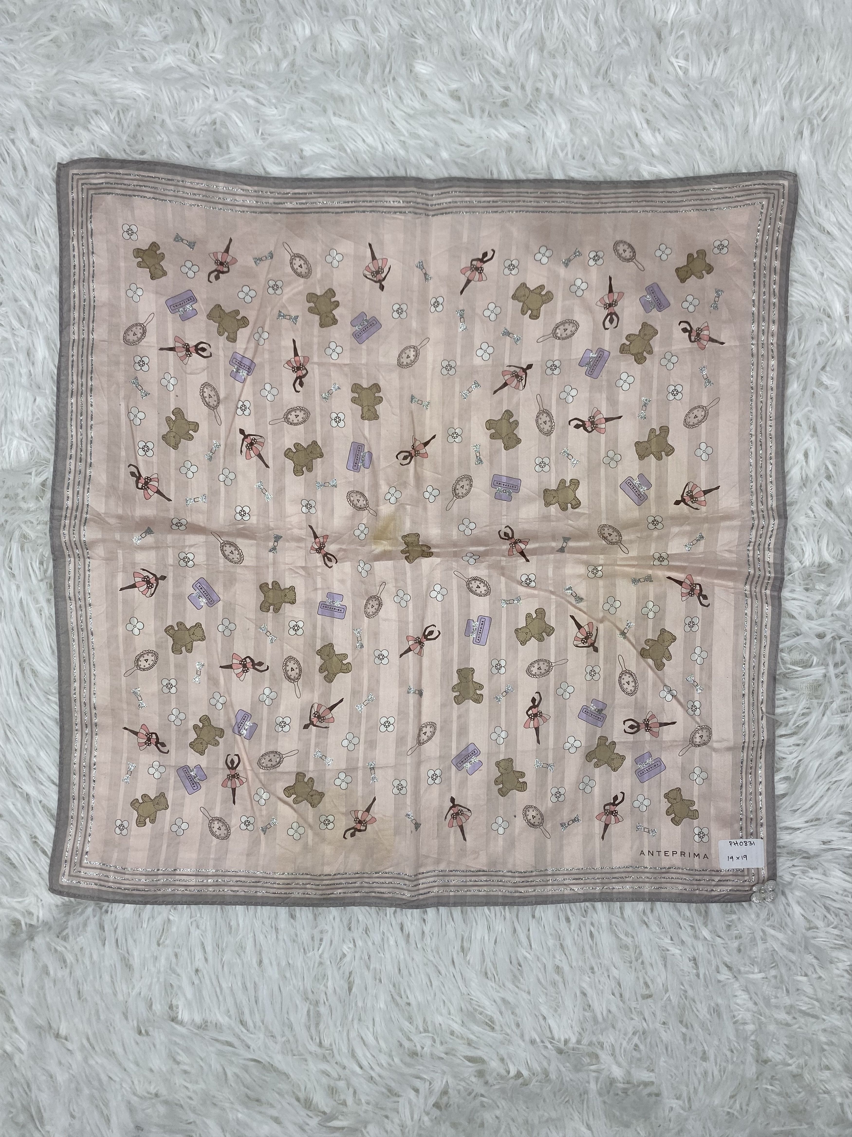 Japanese Brand × Vintage Vintage Anteprima Handkerchief Neckerchief PH0831 Size ONE SIZE - 3 Thumbnail