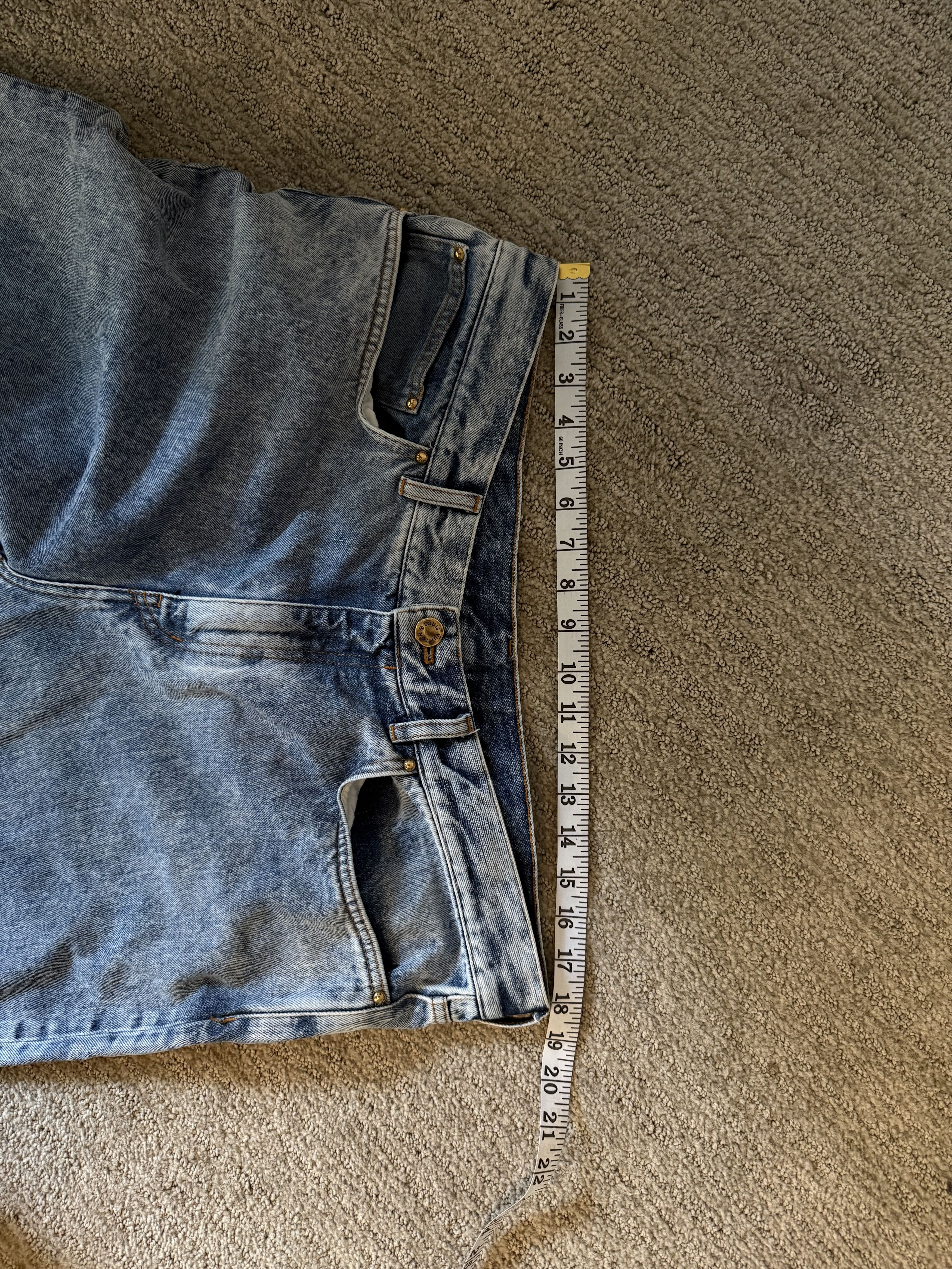 Louis Vuitton Washed Regular Jeans - Indigo Size US 38 / EU 54 - 10 Thumbnail