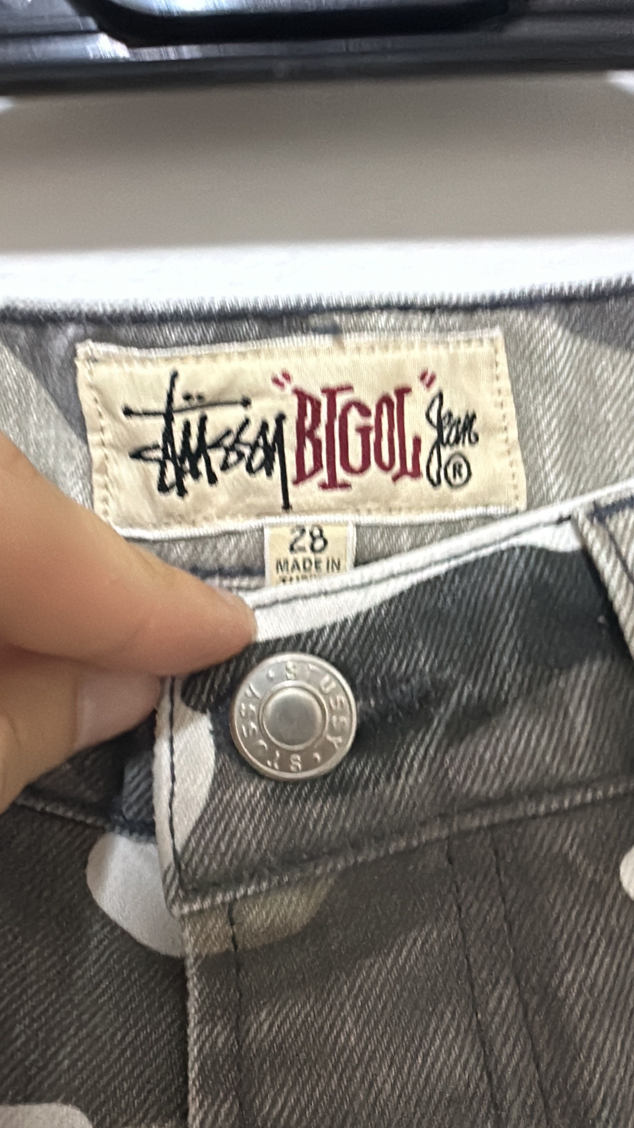 Stussy Stussy Snow Camo Big Ol Jeans Size 28 Size US 28 / EU 44 - 6 Thumbnail