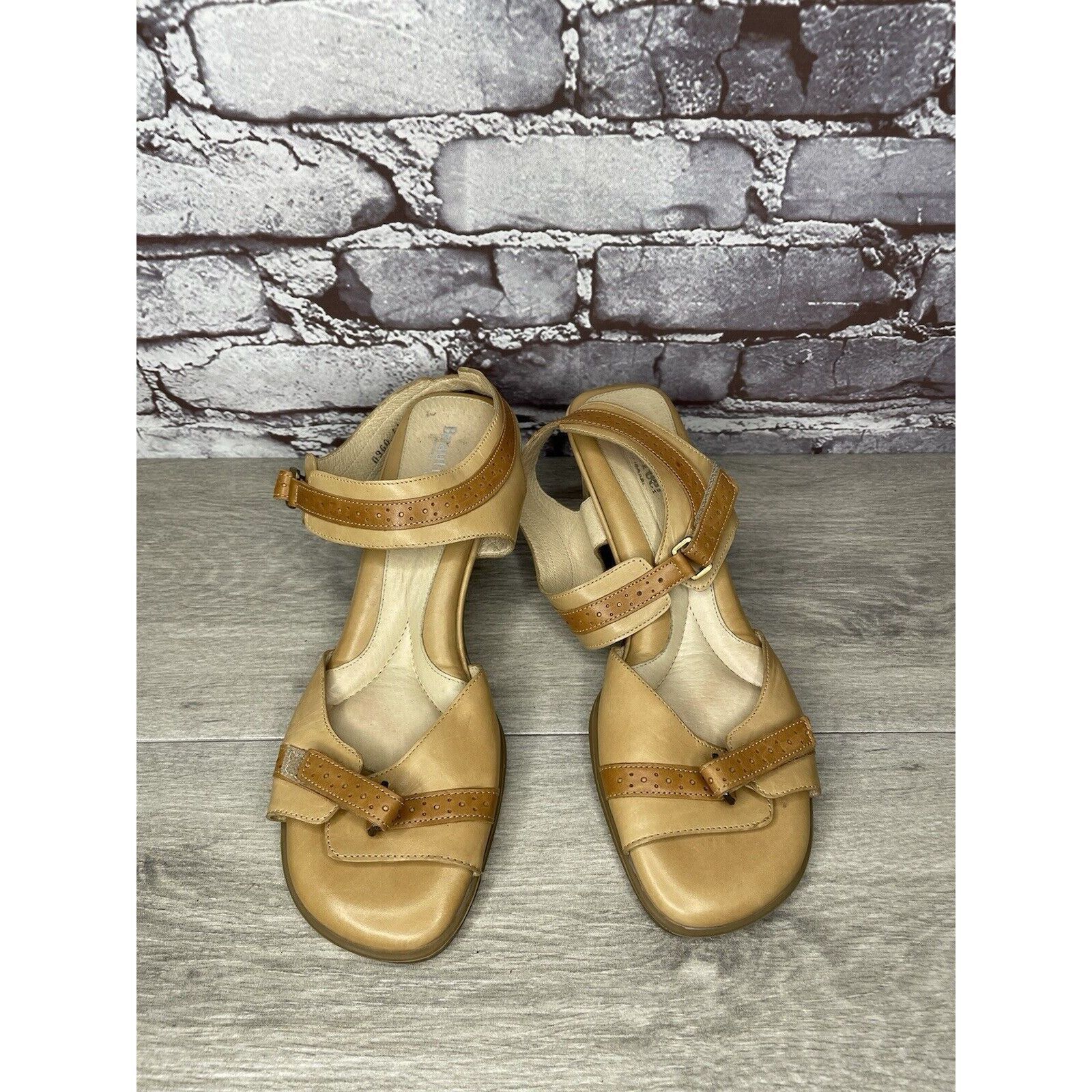 Other Beautifeel Brown Leather Casual Heel Strappy Sandals Women’s Size US 10.5 / IT 40.5 - 9 Thumbnail