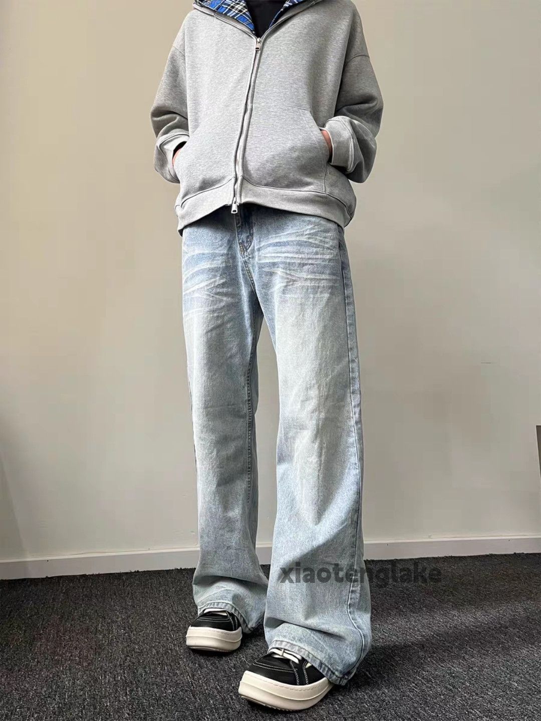 Jean × Vintage Washed faded cleanfit yuppie y2k bootcut punk jeans Size US 26 / EU 42 - 2 Thumbnail