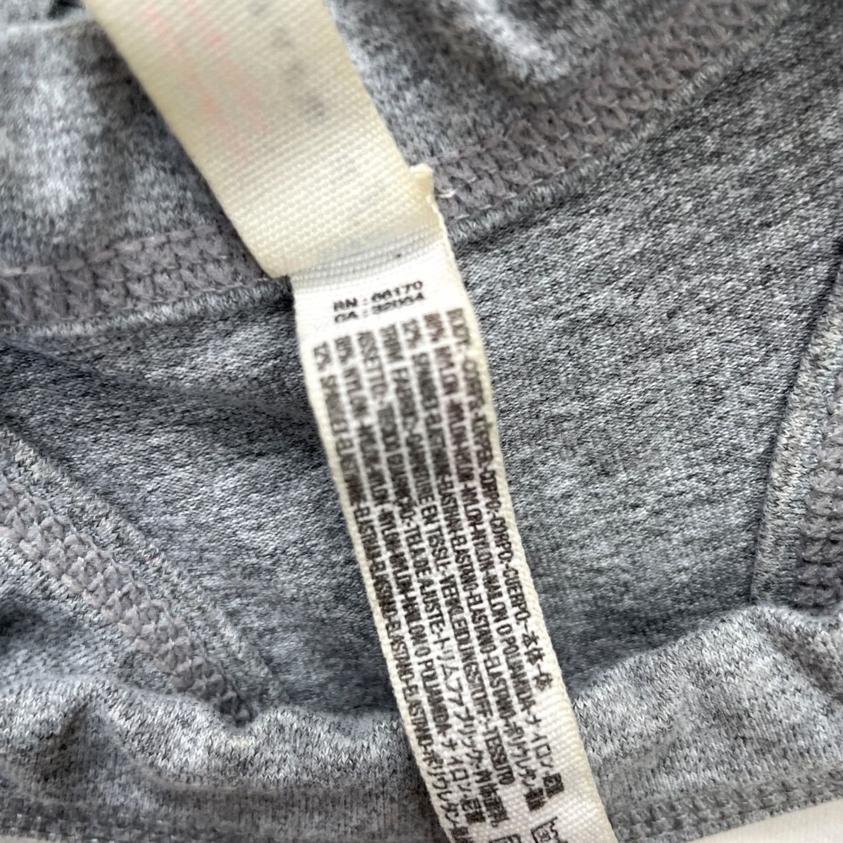 Free People Free People Brami Crop Shirt Womens Small Gray Racerback Wide Strap Stretch Movement Size S / US 4 / IT 40 - 5 Thumbnail